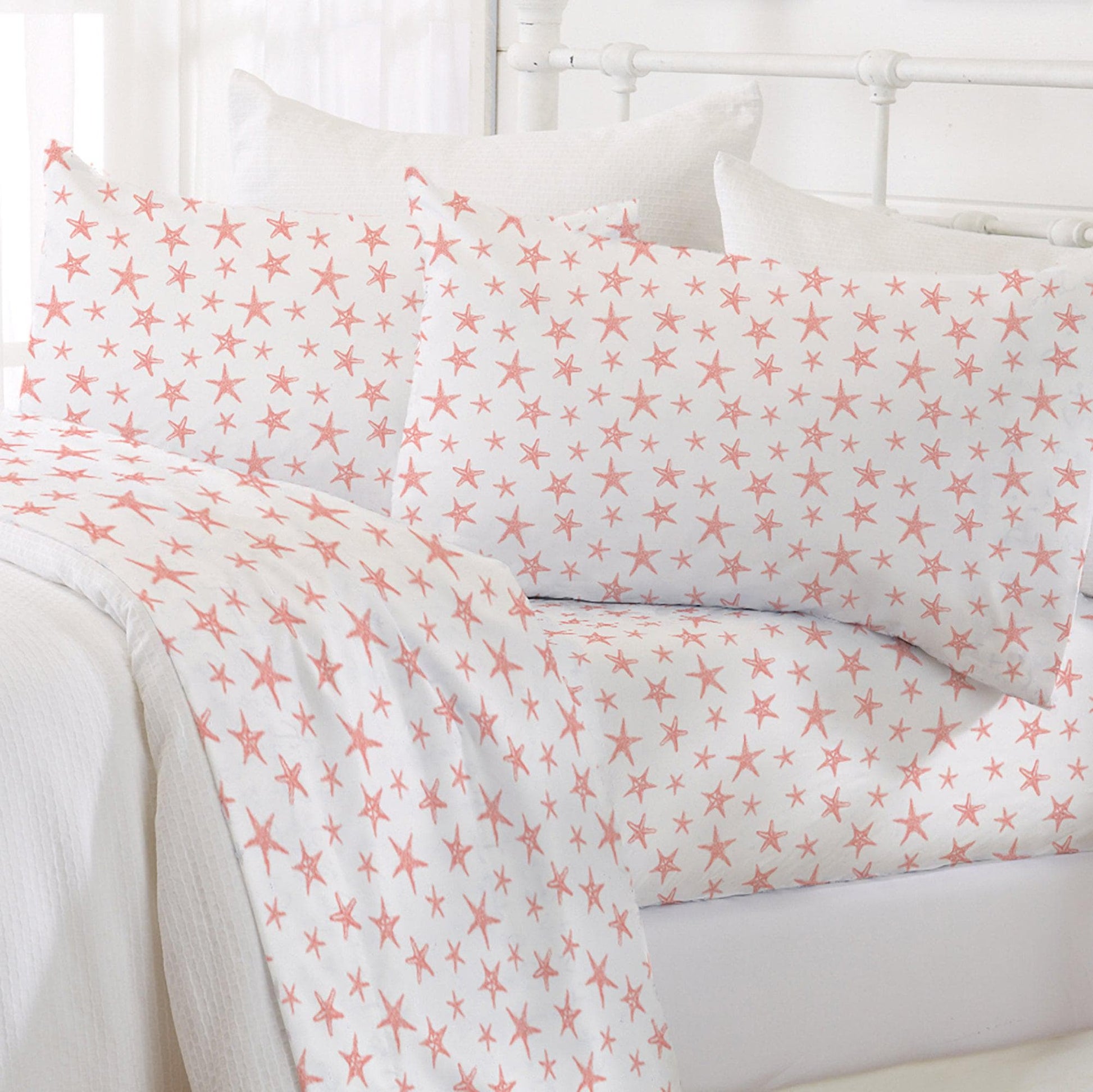 4-Piece Coastal Microfiber Sheet - Newport Collection - Best Buy Furniture