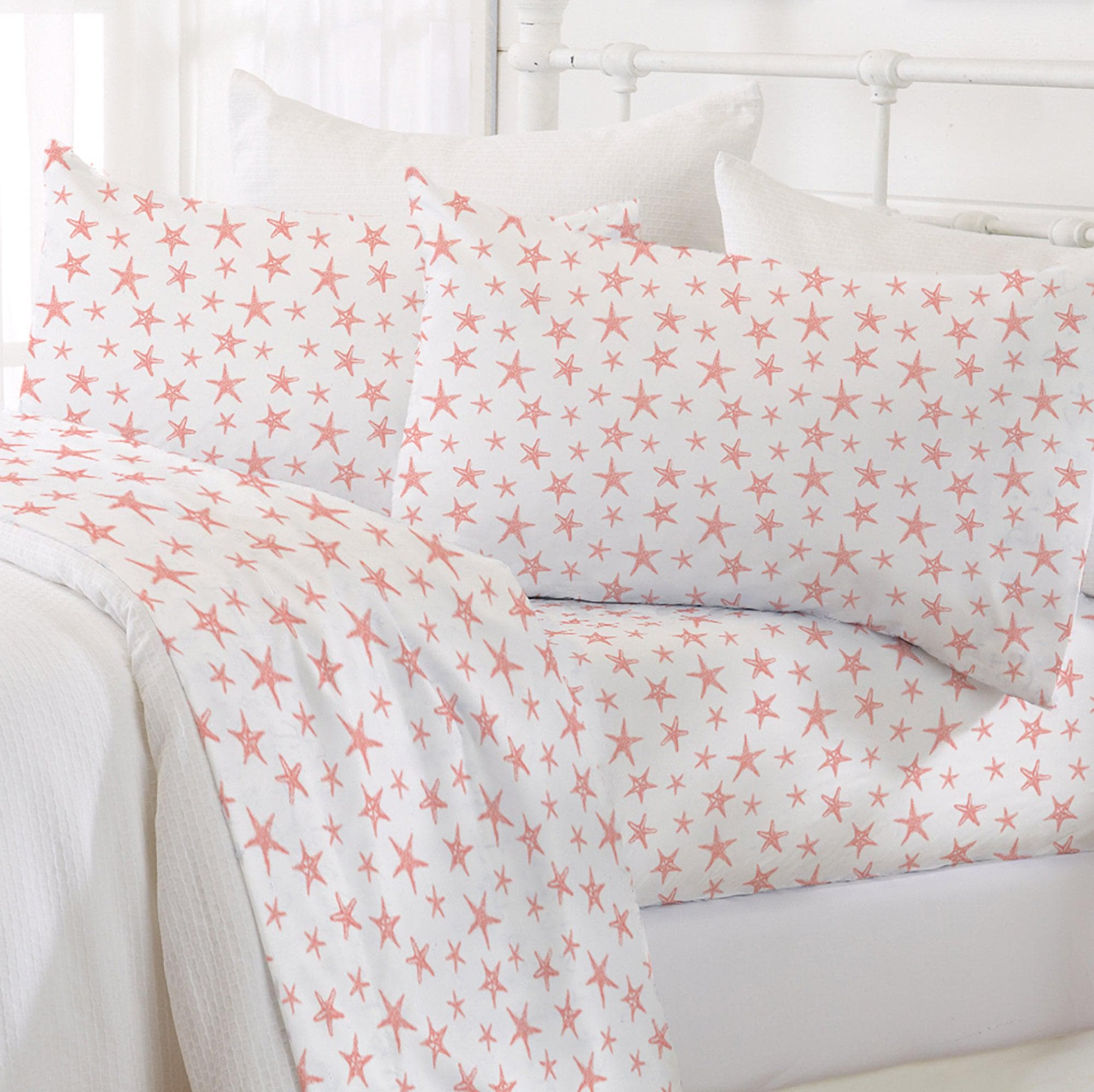 4-Piece Coastal Microfiber Sheet - Newport Collection - Best Buy Furniture