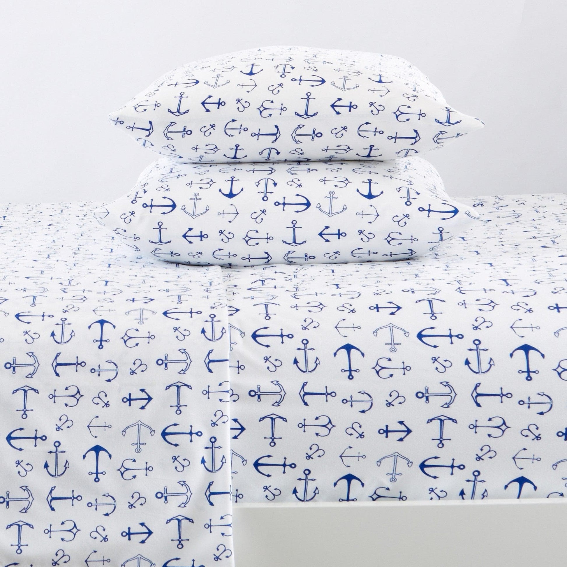 4-Piece Coastal Microfiber Sheet - Newport Collection - Best Buy Furniture