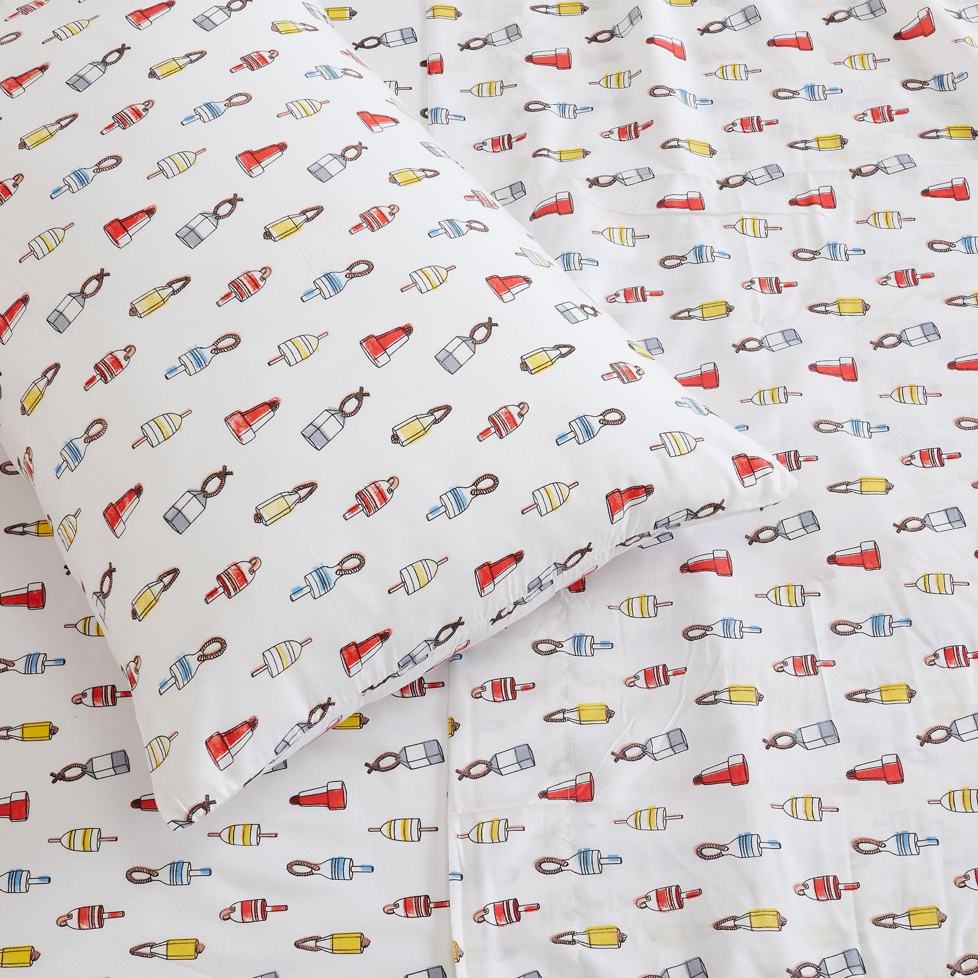 4-Piece Coastal Microfiber Sheet Set - Nantucket Collection - Best Buy Furniture