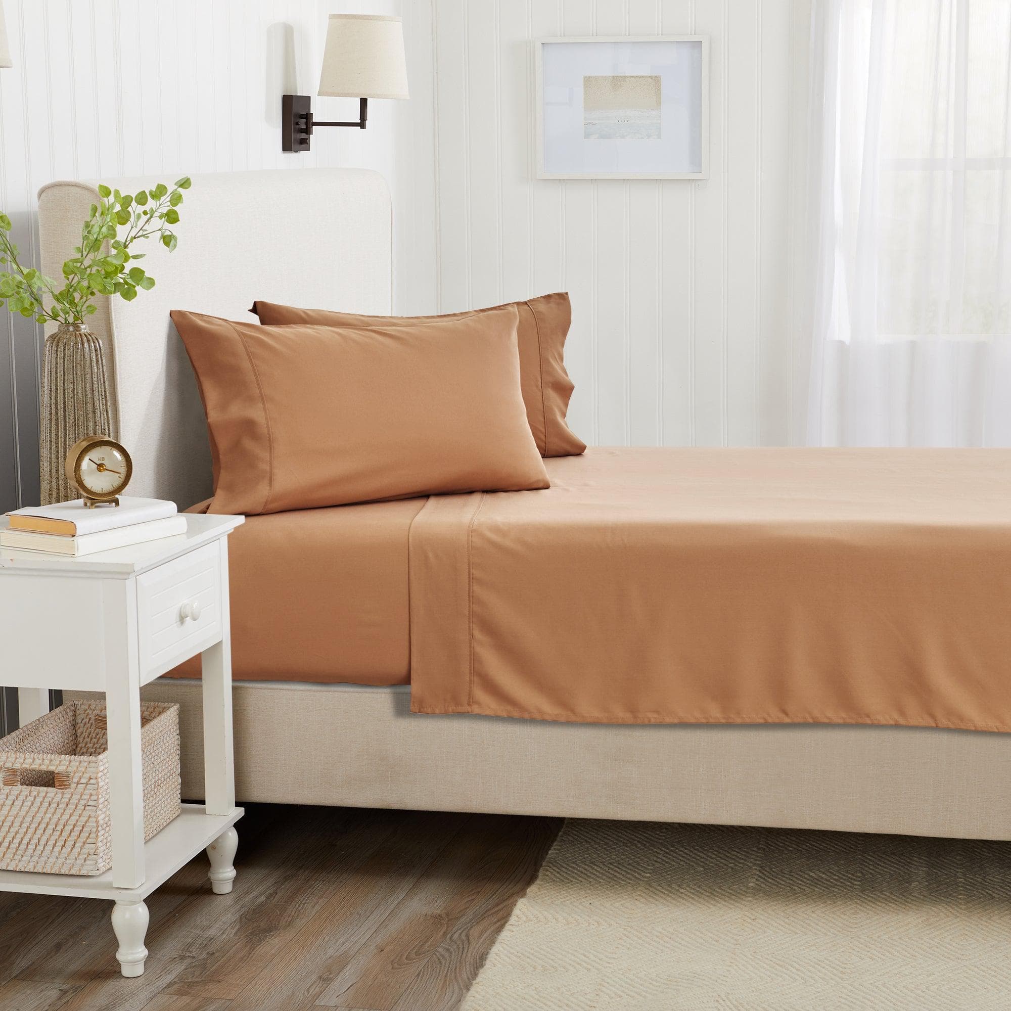 4 Piece Rayon Derived from Bamboo Sheet Set - Jordyn Collection - Best Buy Furniture