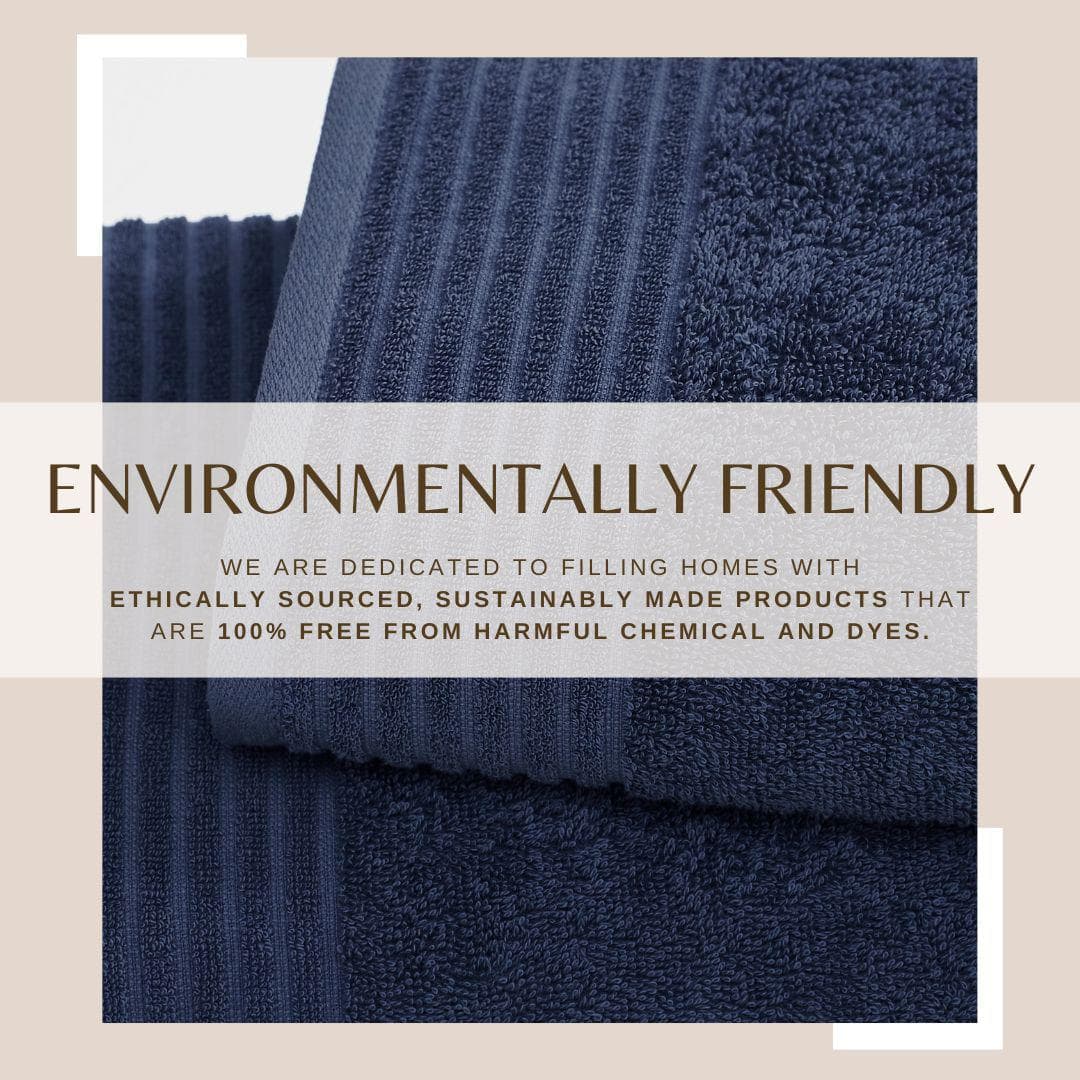 4 Pack Cotton Bath Towels - Kasper Collection - Best Buy Furniture