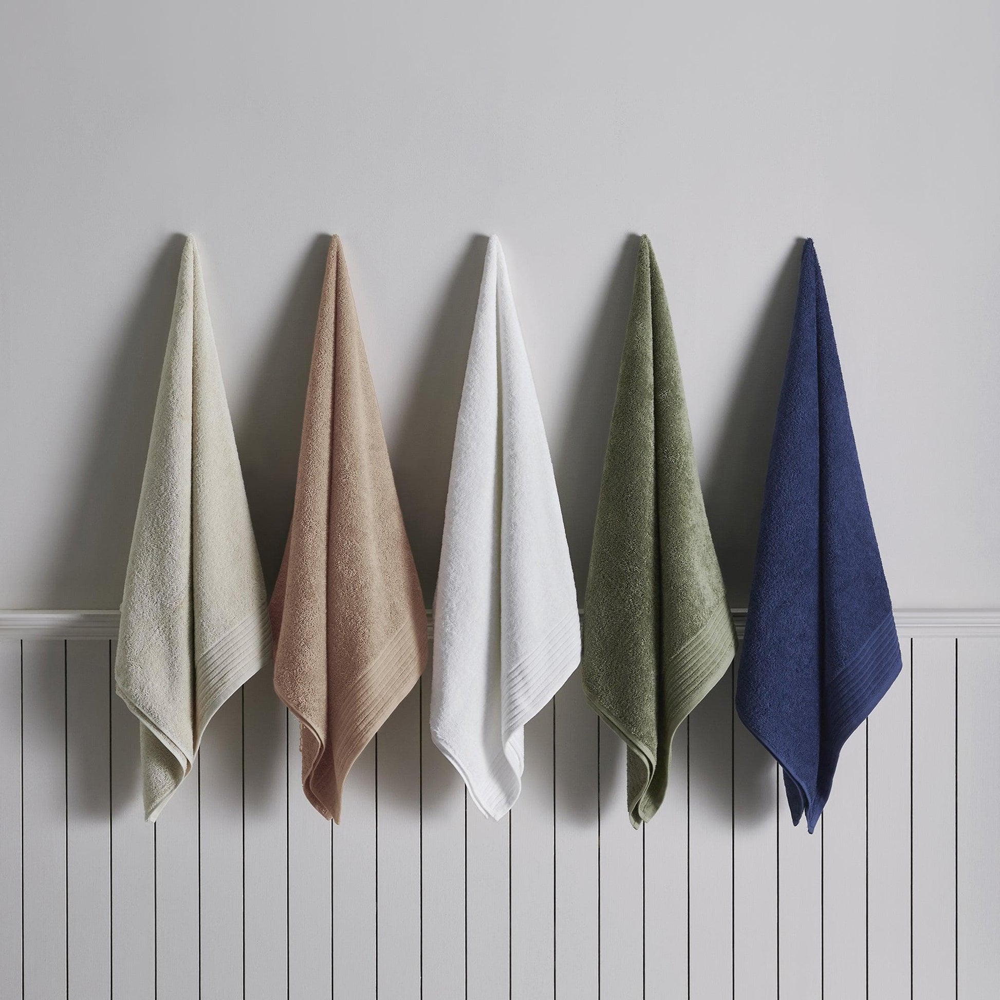 6 Piece Set Cotton Bath Towels - Kasper Collection - Best Buy Furniture