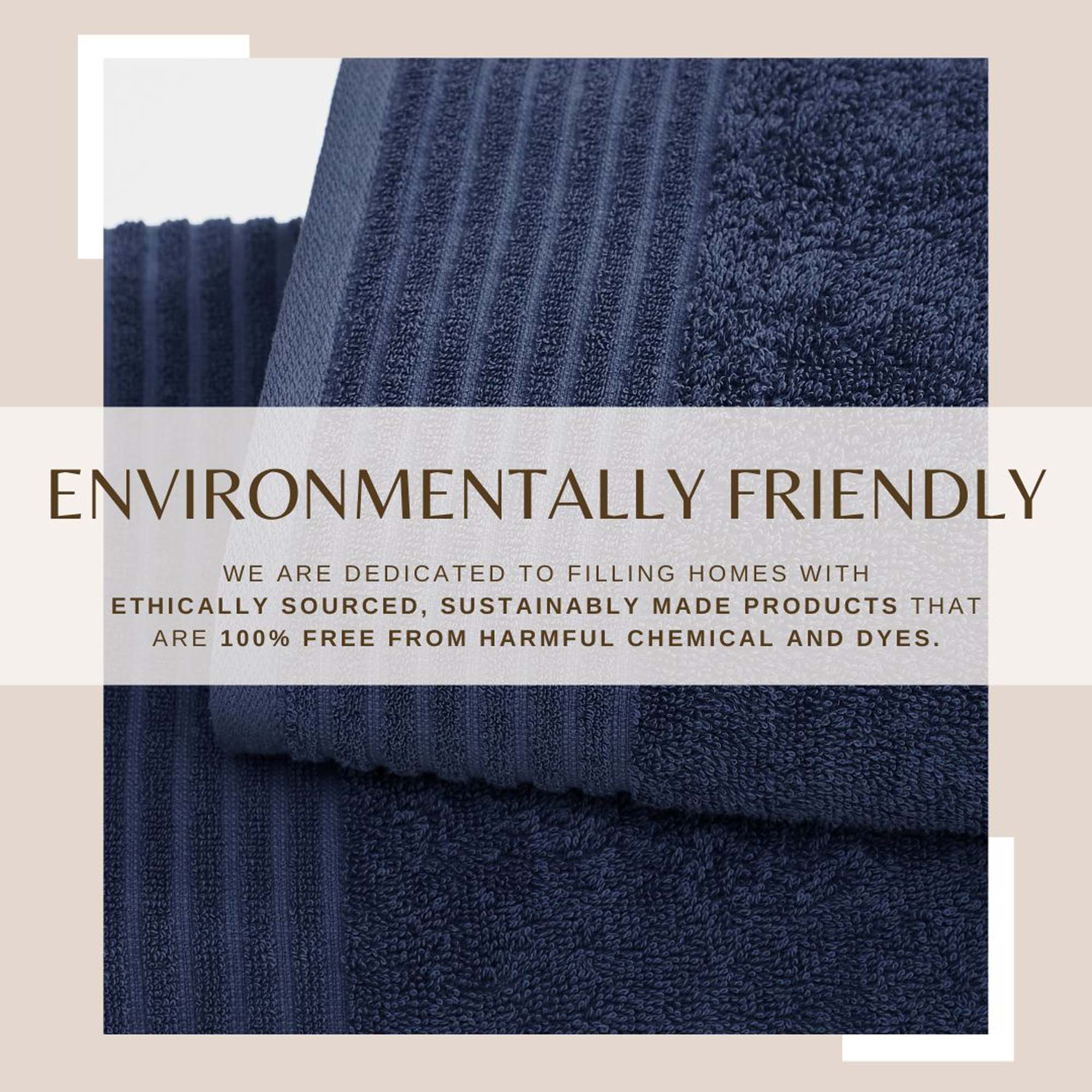 6 Piece Set Cotton Bath Towels - Kasper Collection - Best Buy Furniture