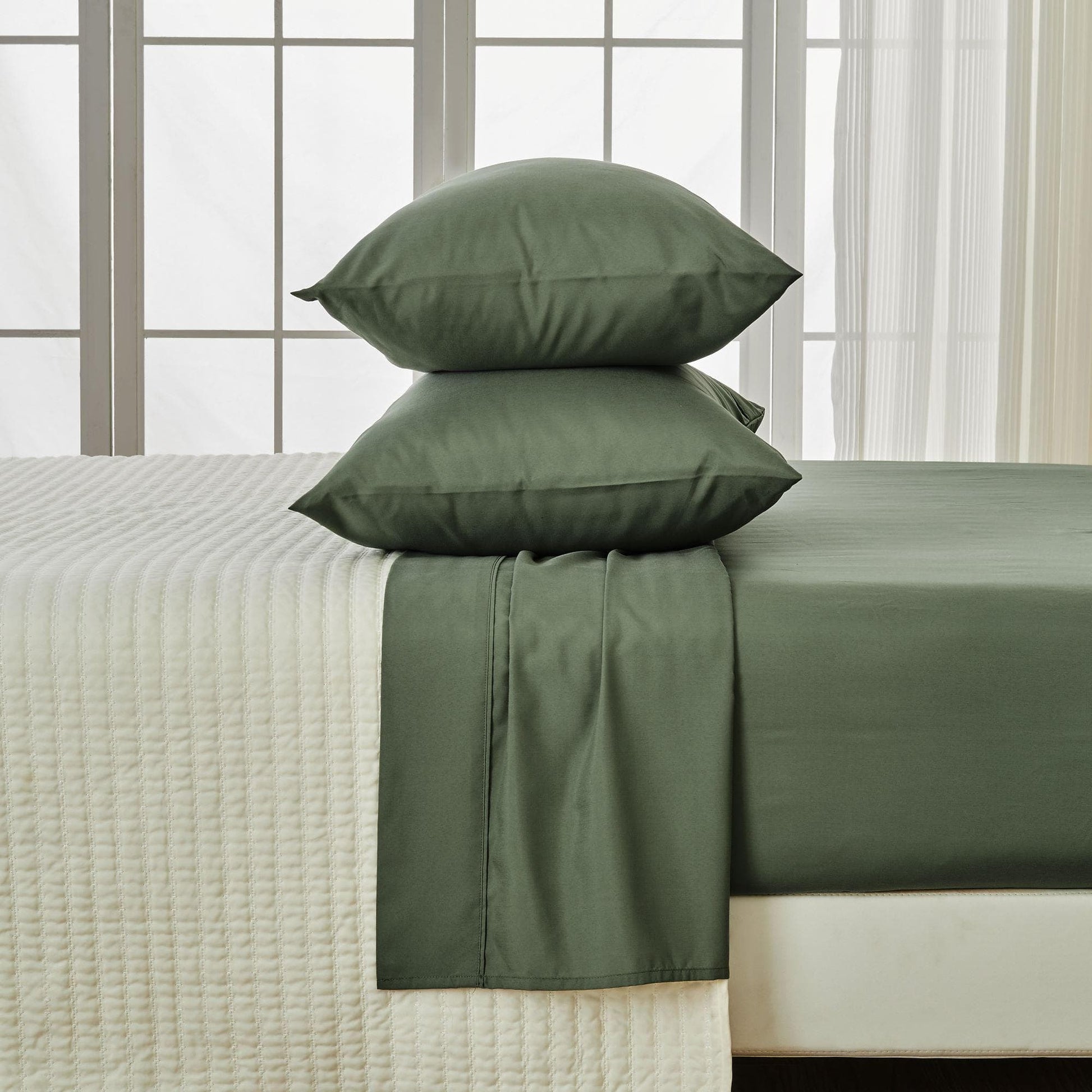 4 Piece Rayon Derived from Bamboo Sheet Set - Jordyn Collection - Best Buy Furniture