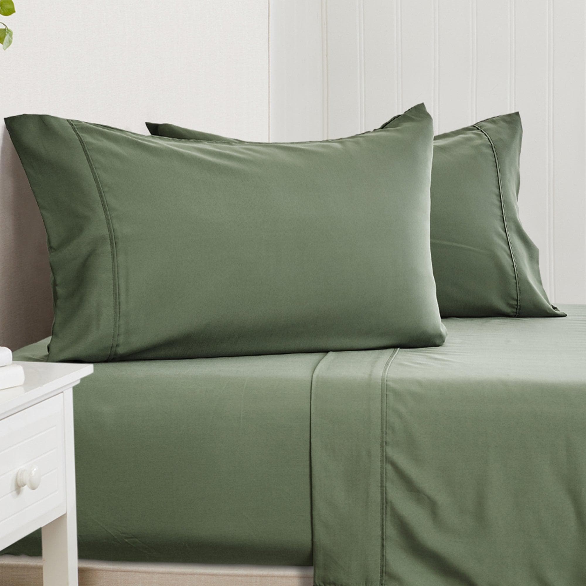 4 Piece Rayon Derived from Bamboo Sheet Set - Jordyn Collection - Best Buy Furniture