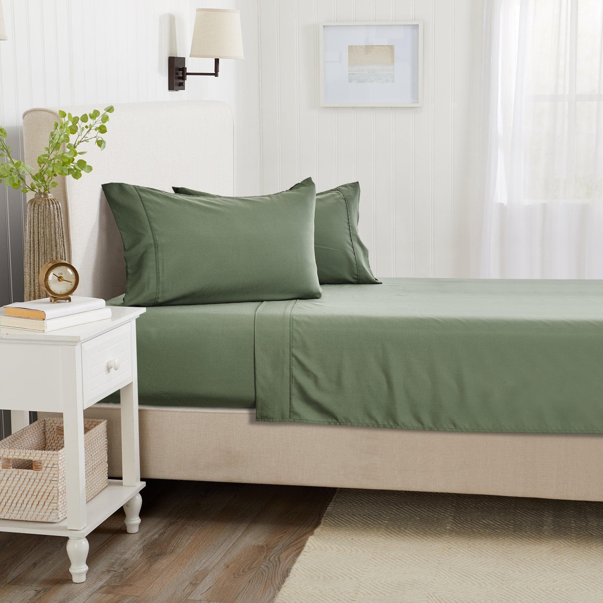 4 Piece Rayon Derived from Bamboo Sheet Set - Jordyn Collection - Best Buy Furniture