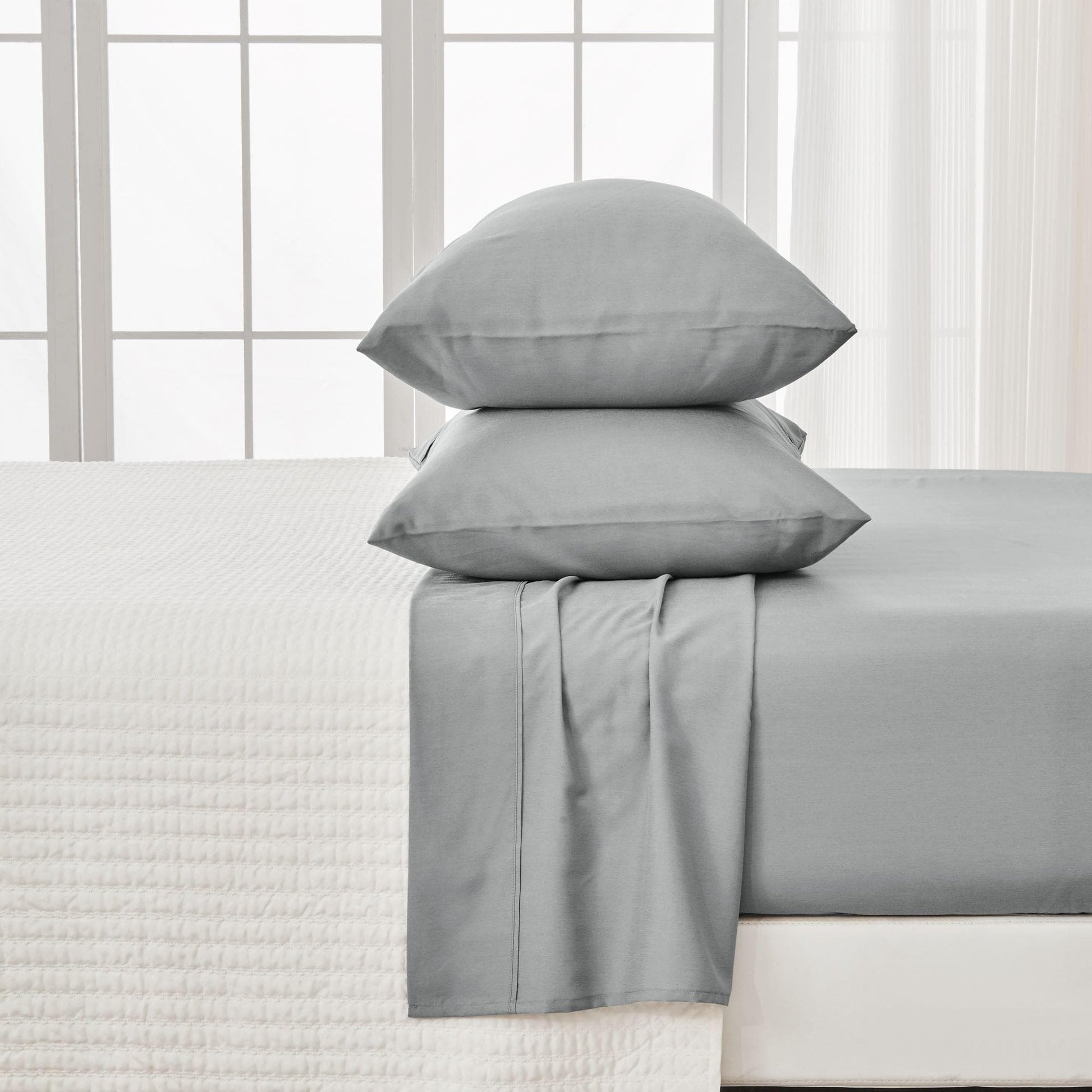 4 Piece Rayon Derived from Bamboo Sheet Set - Jordyn Collection - Best Buy Furniture