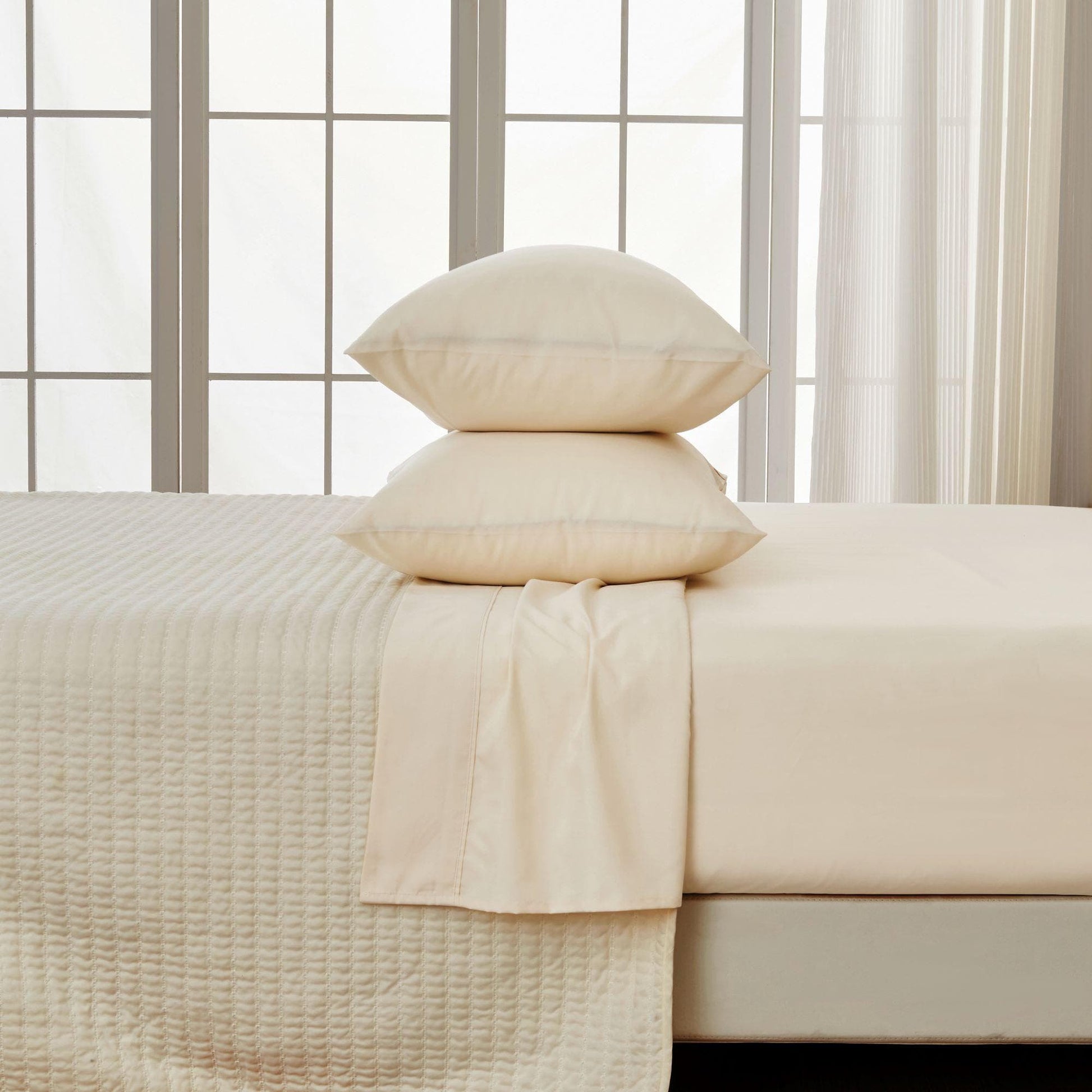 4 Piece Rayon Derived from Bamboo Sheet Set - Jordyn Collection - Best Buy Furniture