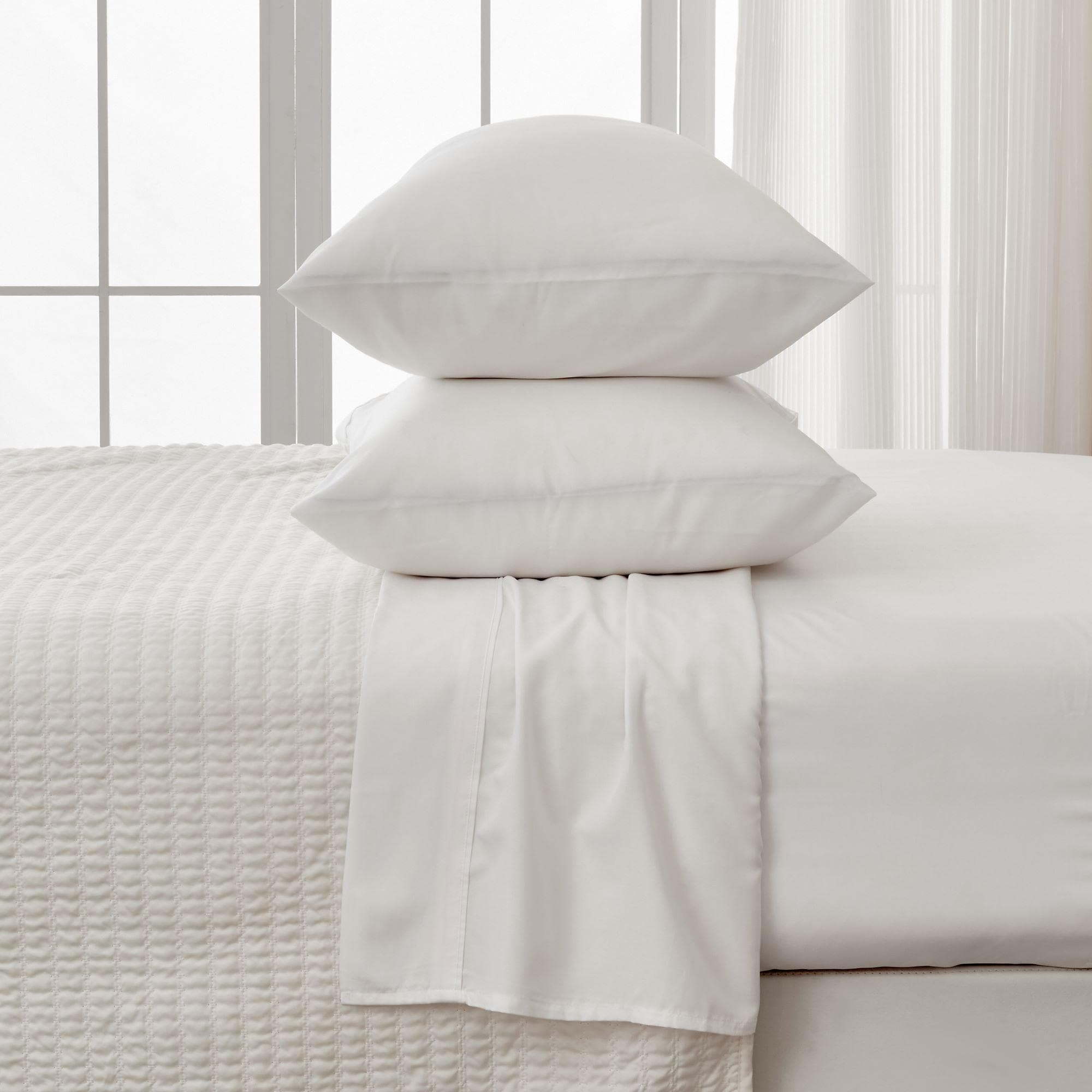 4 Piece Rayon Derived from Bamboo Sheet Set - Jordyn Collection - Best Buy Furniture