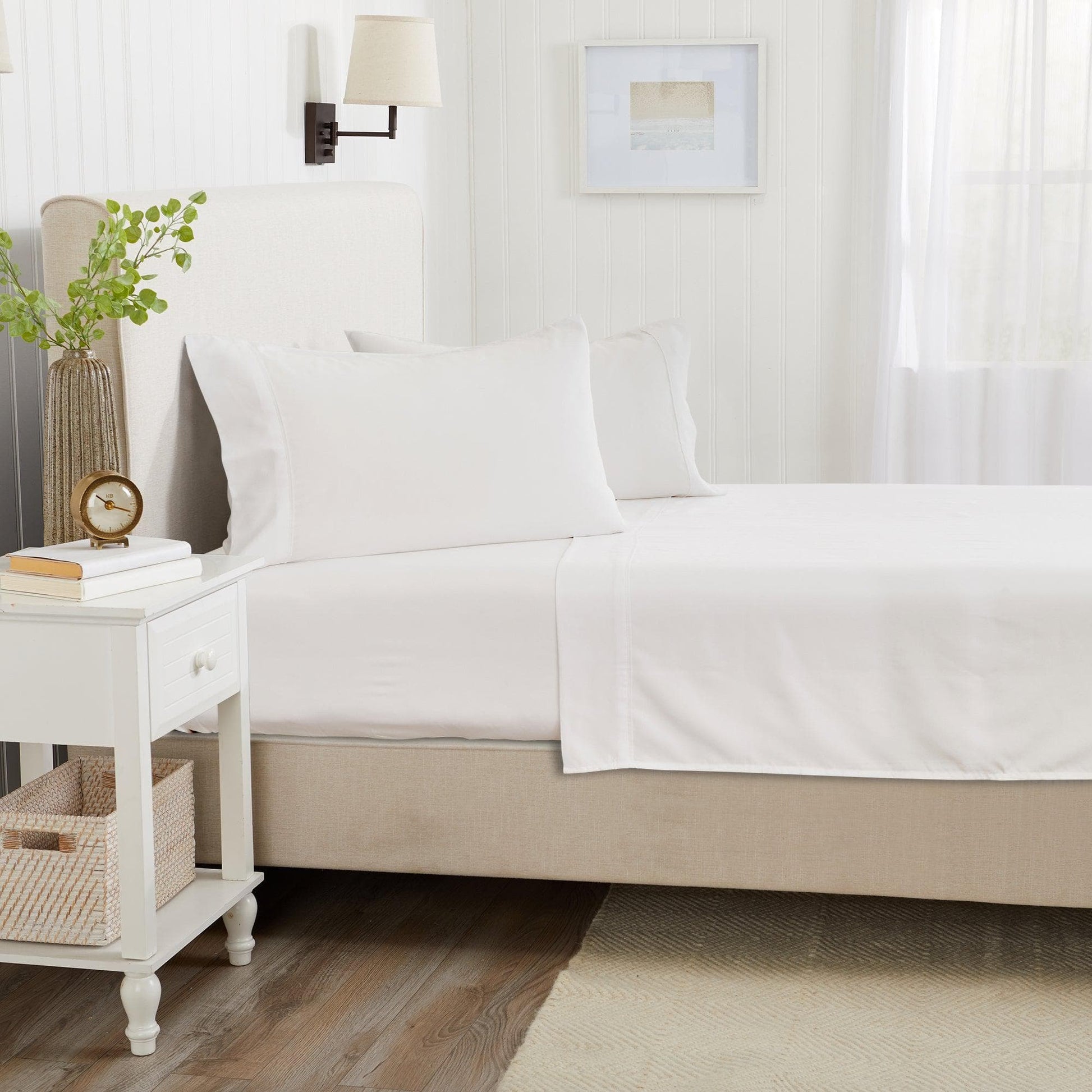 4 Piece Rayon Derived from Bamboo Sheet Set - Jordyn Collection - Best Buy Furniture