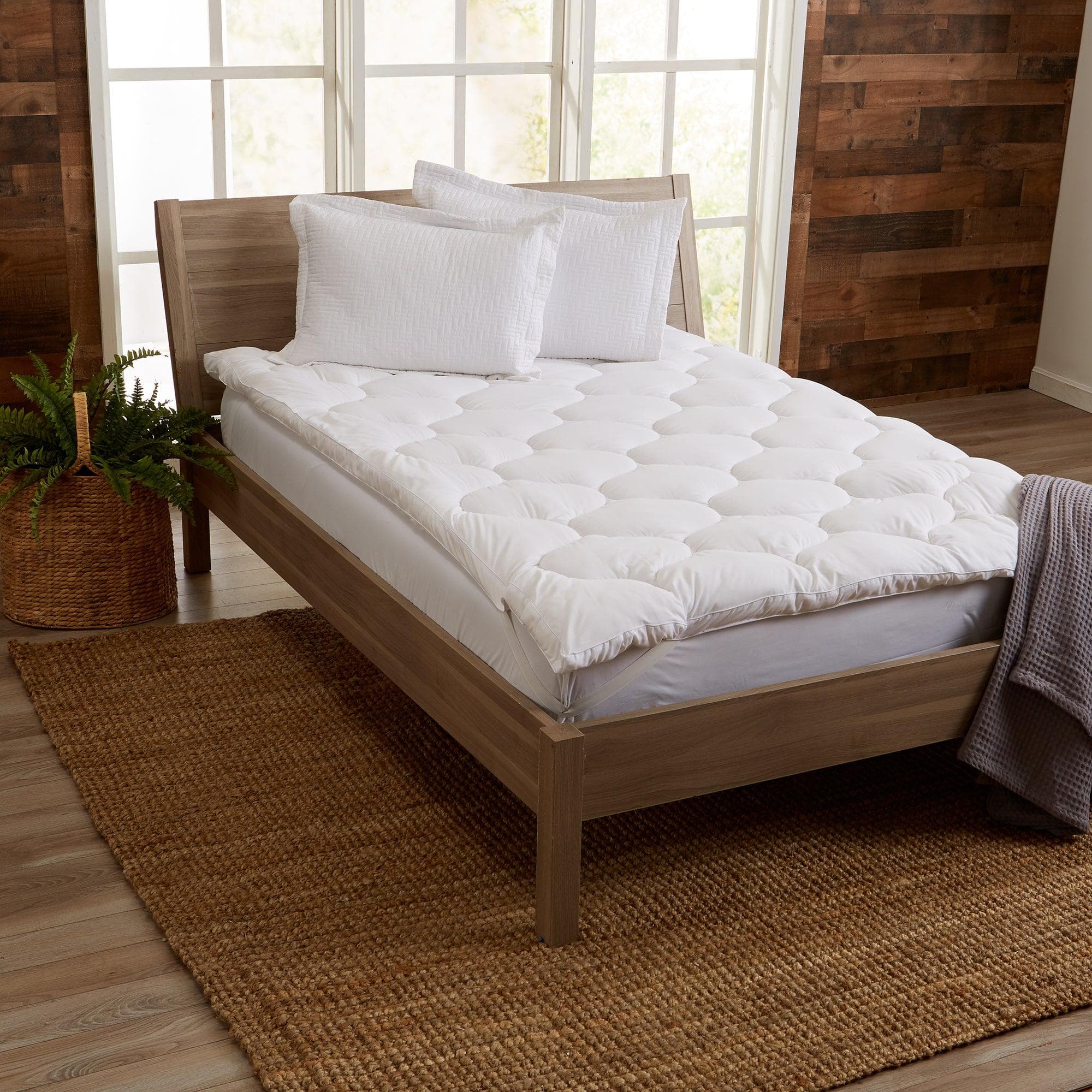2 Inch Thick Hypoallergenic Mattress Topper - Kyla Collection - Best Buy Furniture
