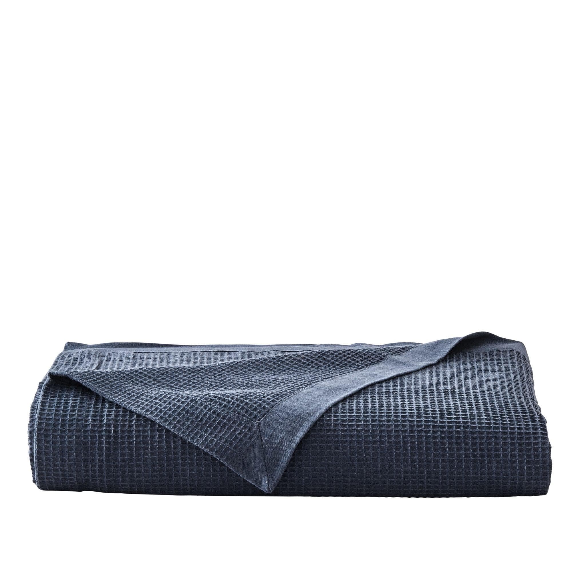 100% Cotton Small Waffle Weave Blanket - Hazel Collection - Best Buy Furniture