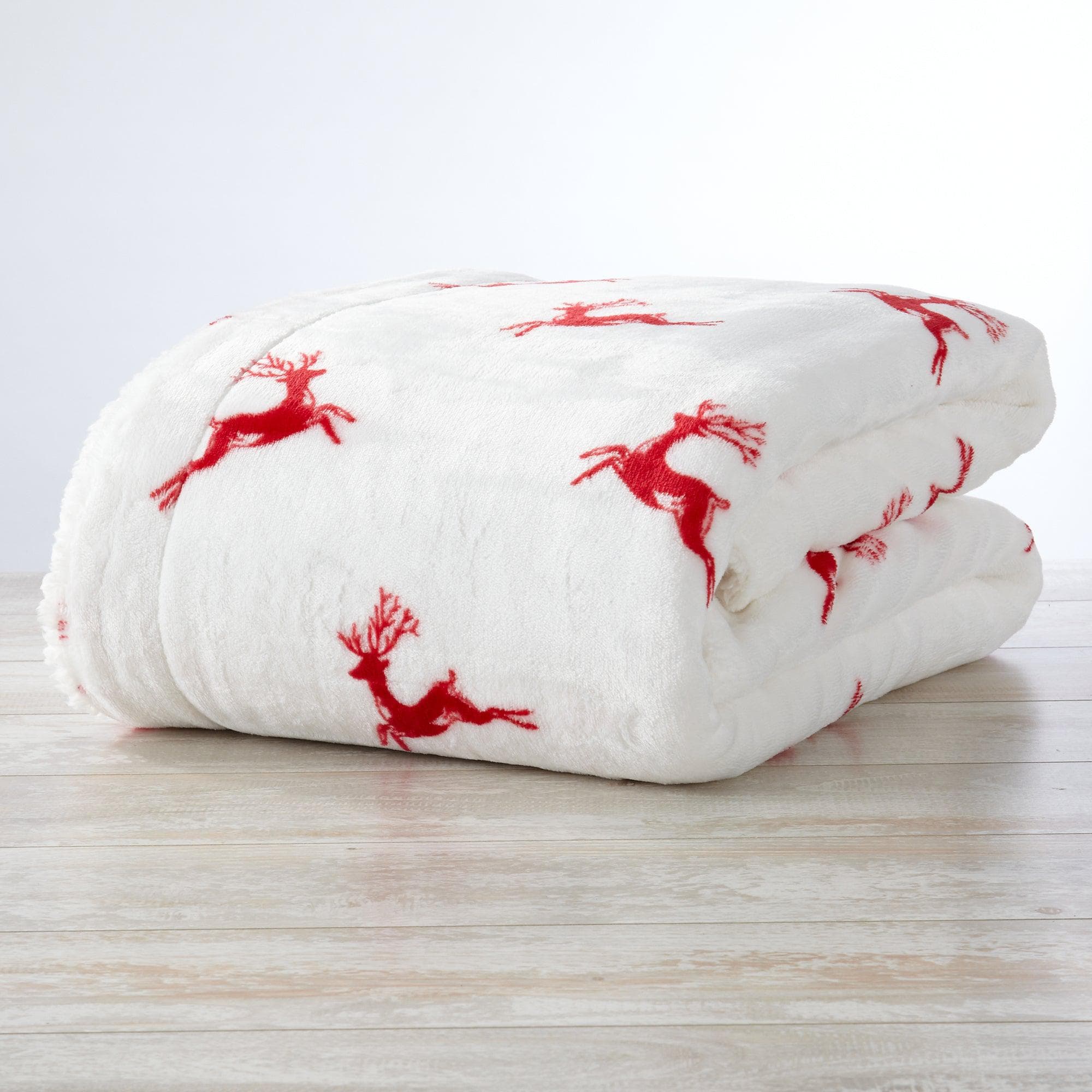 Sherpa Throw Blanket - Eve Collection - Best Buy Furniture