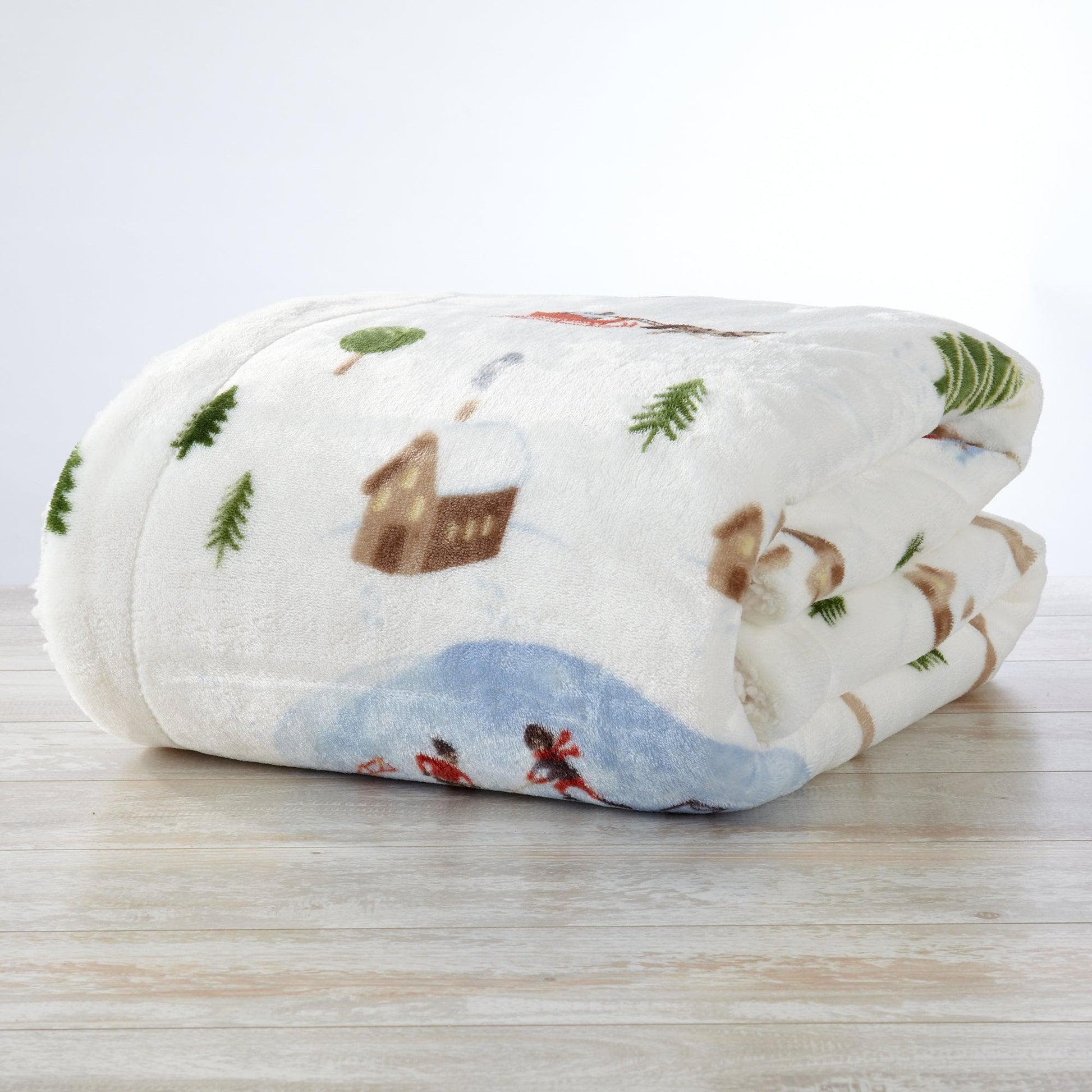 Sherpa Throw Blanket - Hudson Collection - Best Buy Furniture