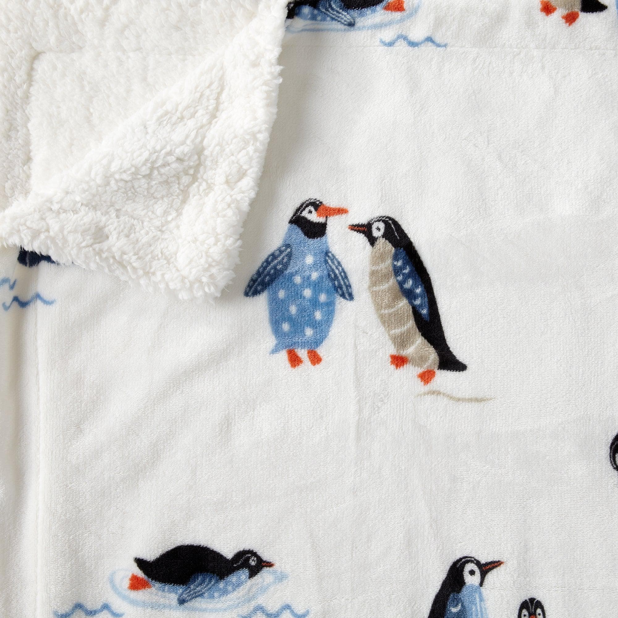 Sherpa Throw Blanket - Hudson Collection - Best Buy Furniture