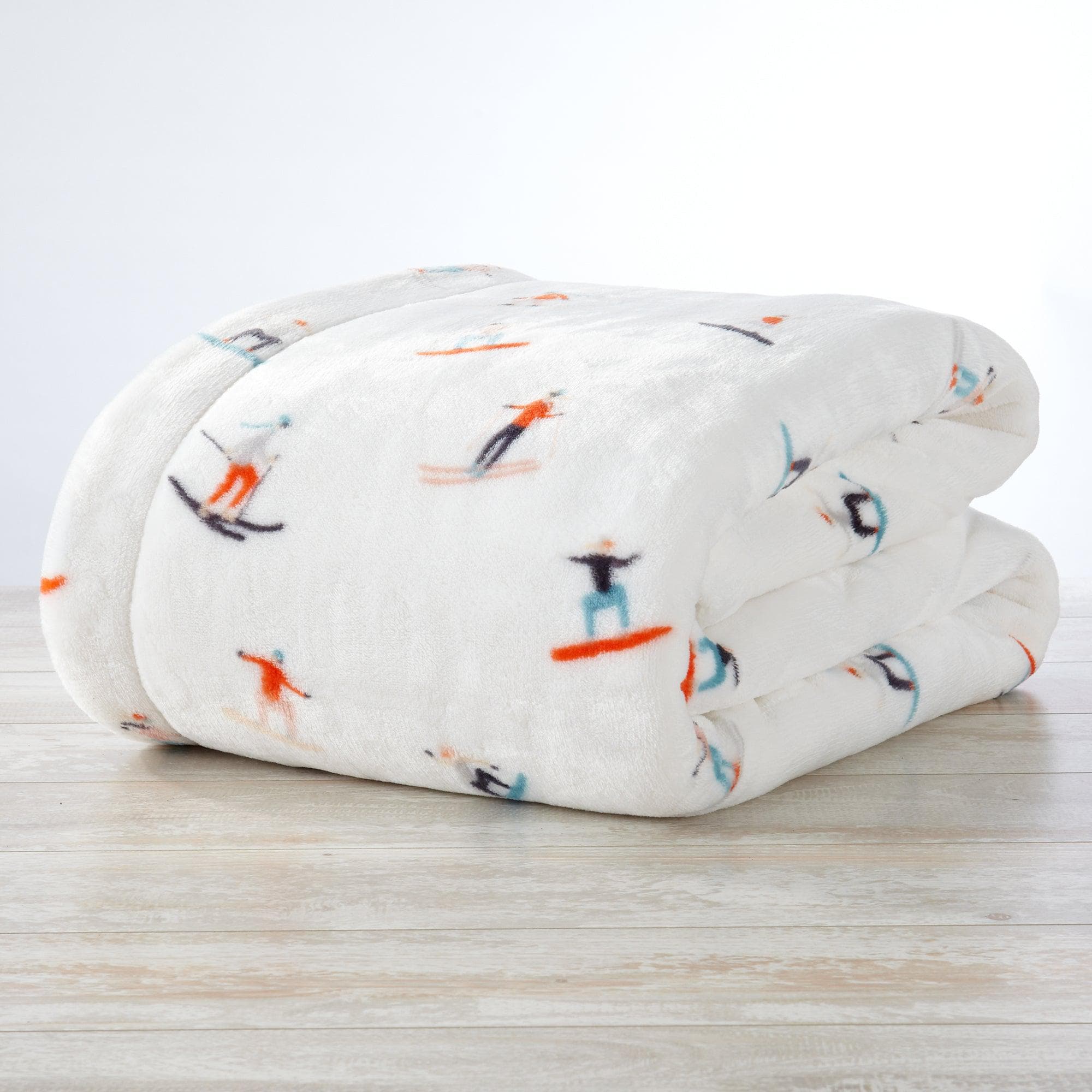 Sherpa Throw Blanket - Hudson Collection - Best Buy Furniture