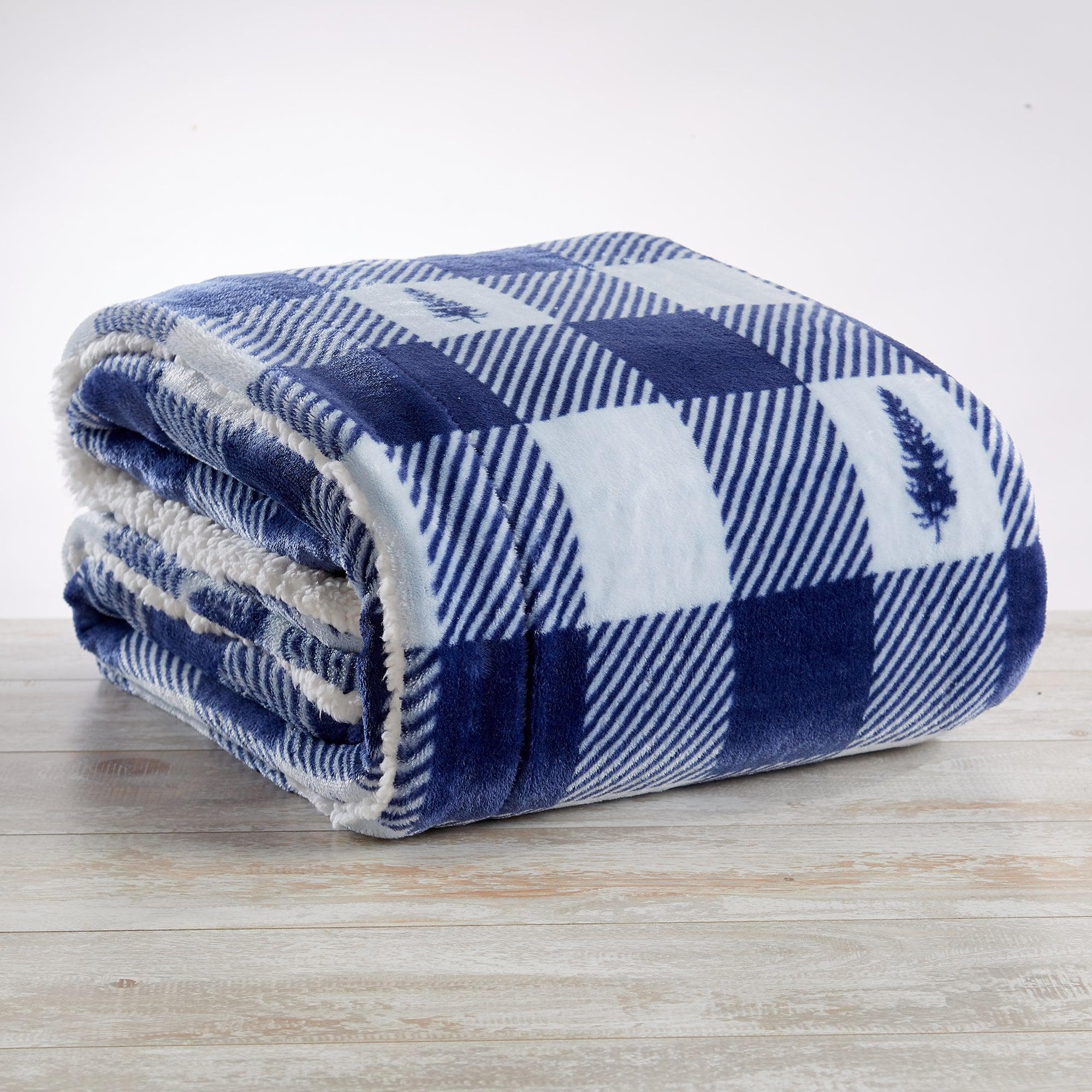 Sherpa Throw Blanket - Hudson Collection - Best Buy Furniture