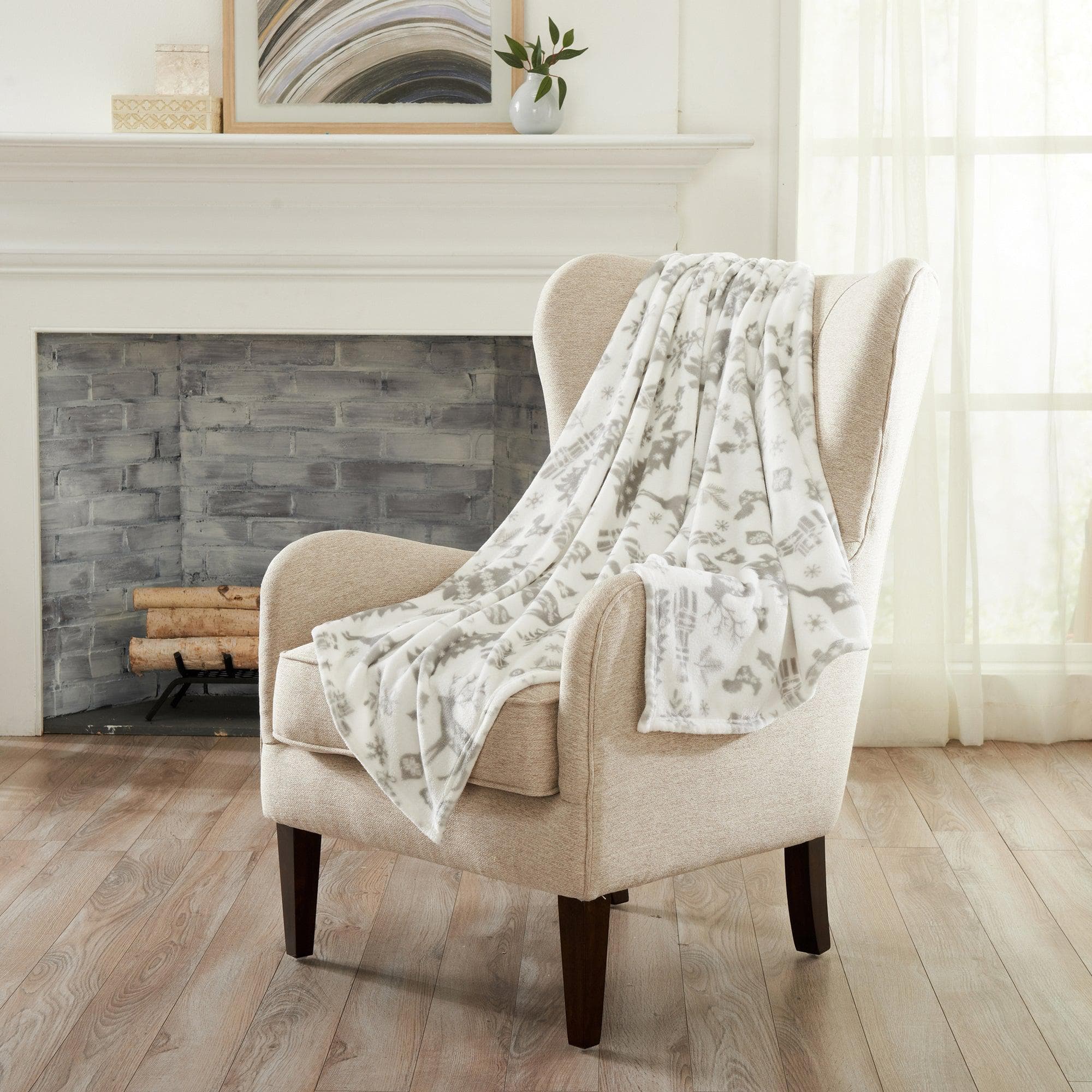 Velvet Throw Blanket - Pearl Collection - Best Buy Furniture