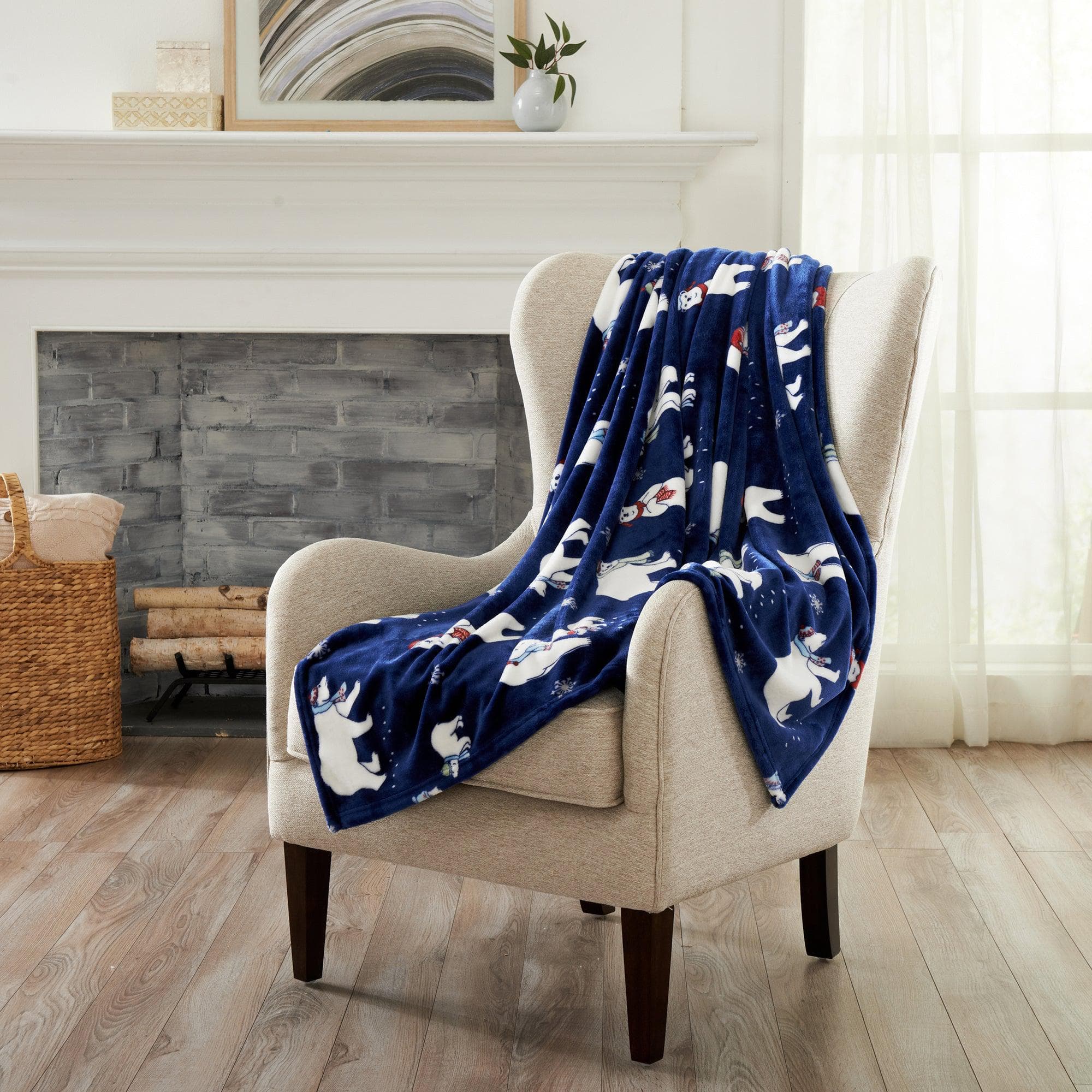 Velvet Throw Blanket - Pearl Collection - Best Buy Furniture