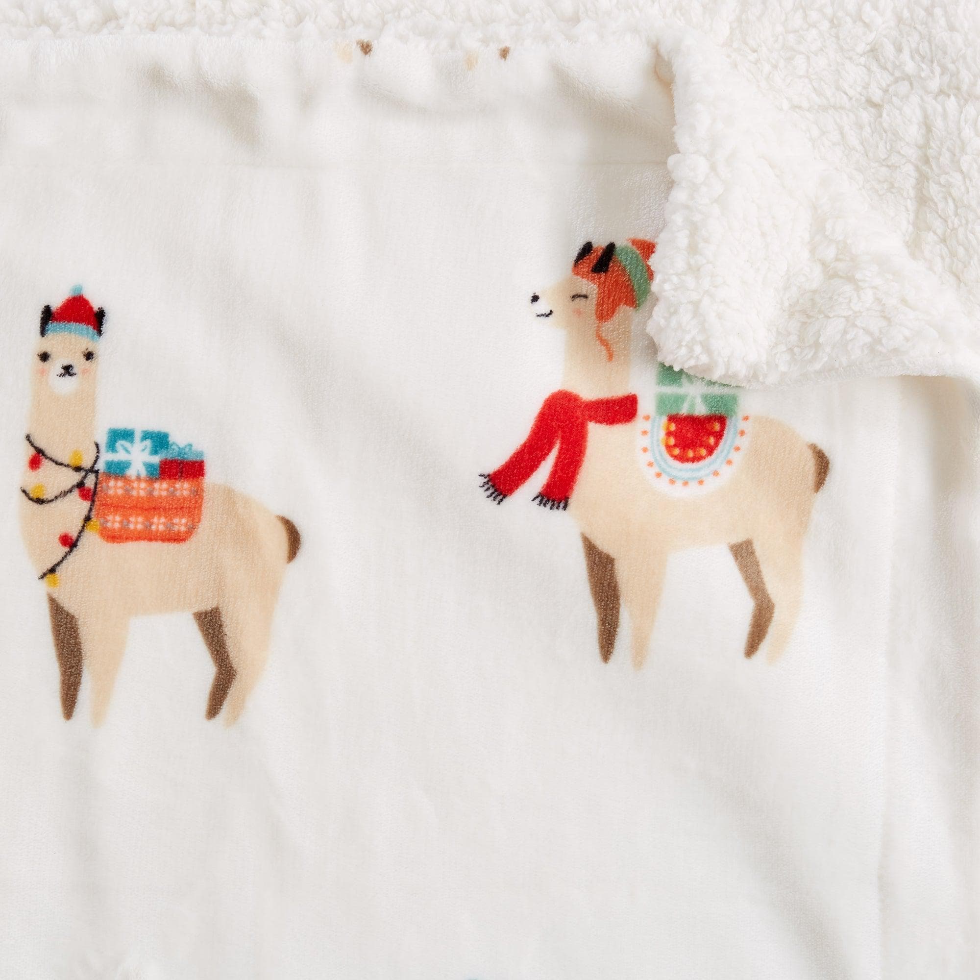 Holiday Sherpa Throw - Esmay Collection - Best Buy Furniture