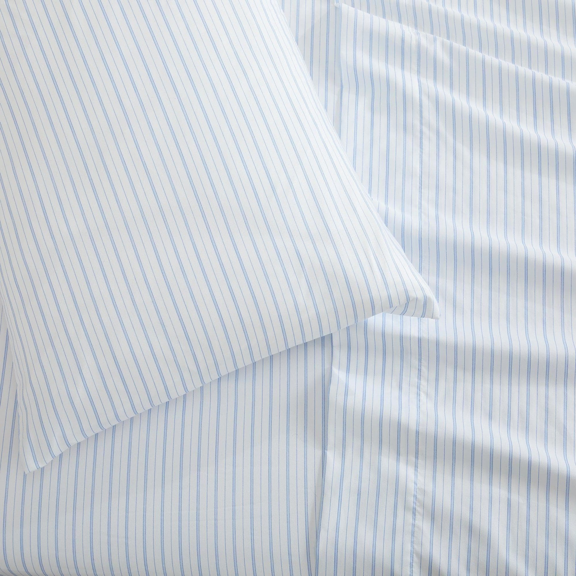 Microfiber Stripe Sheet Set - Adeline Collection - Best Buy Furniture