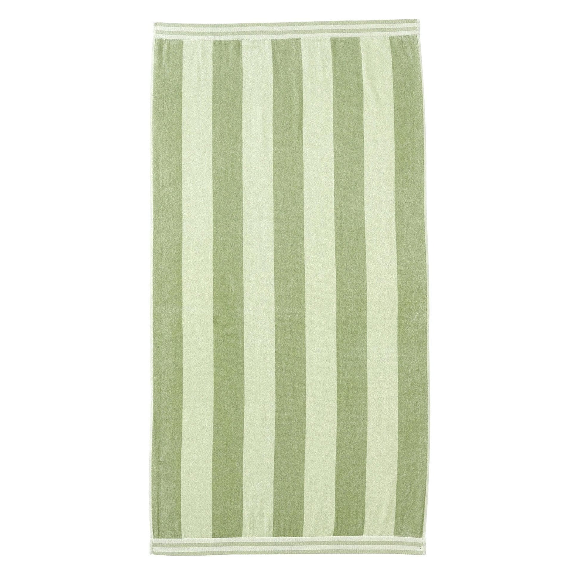 Oversized Striped Cabana Beach Towel - Edgartown Collection - Best Buy Furniture