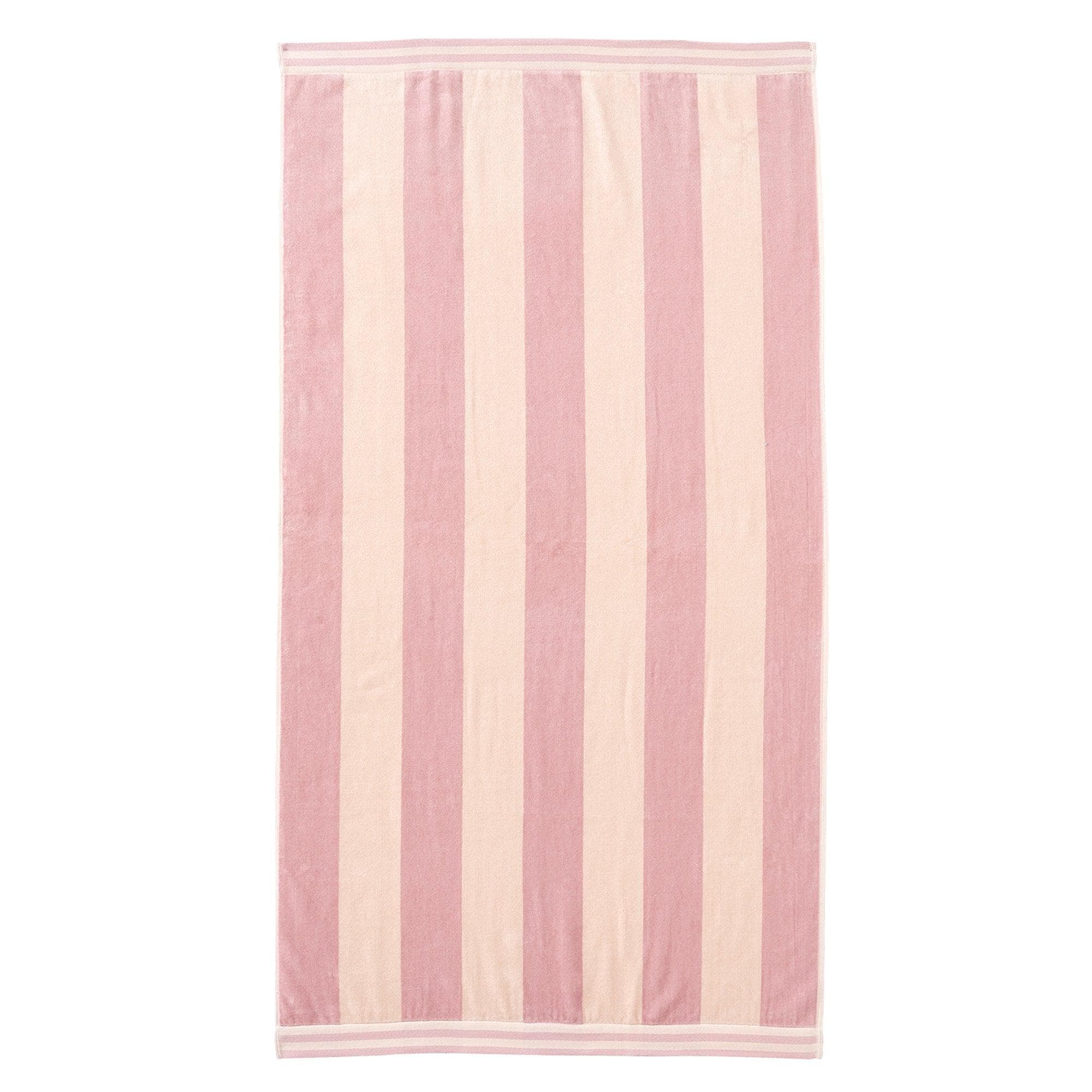 Oversized Striped Cabana Beach Towel - Edgartown Collection - Best Buy Furniture