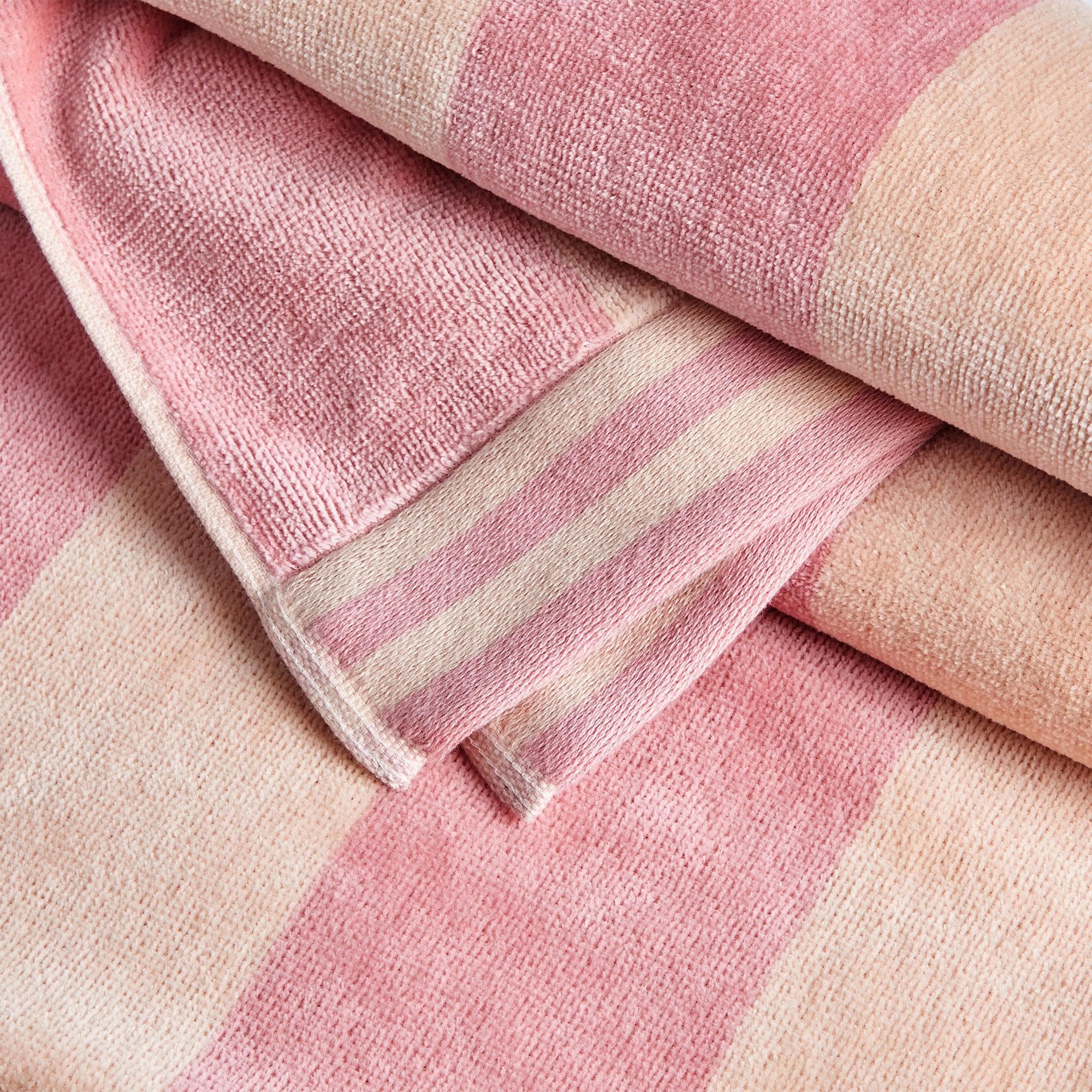 Oversized Striped Cabana Beach Towel - Edgartown Collection - Best Buy Furniture