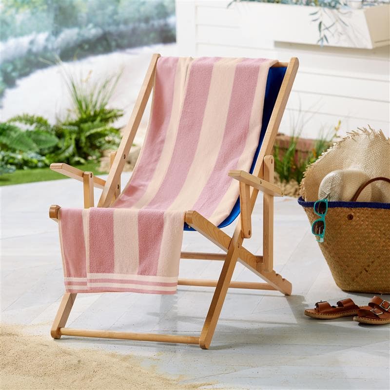 Oversized Striped Cabana Beach Towel - Edgartown Collection - Best Buy Furniture