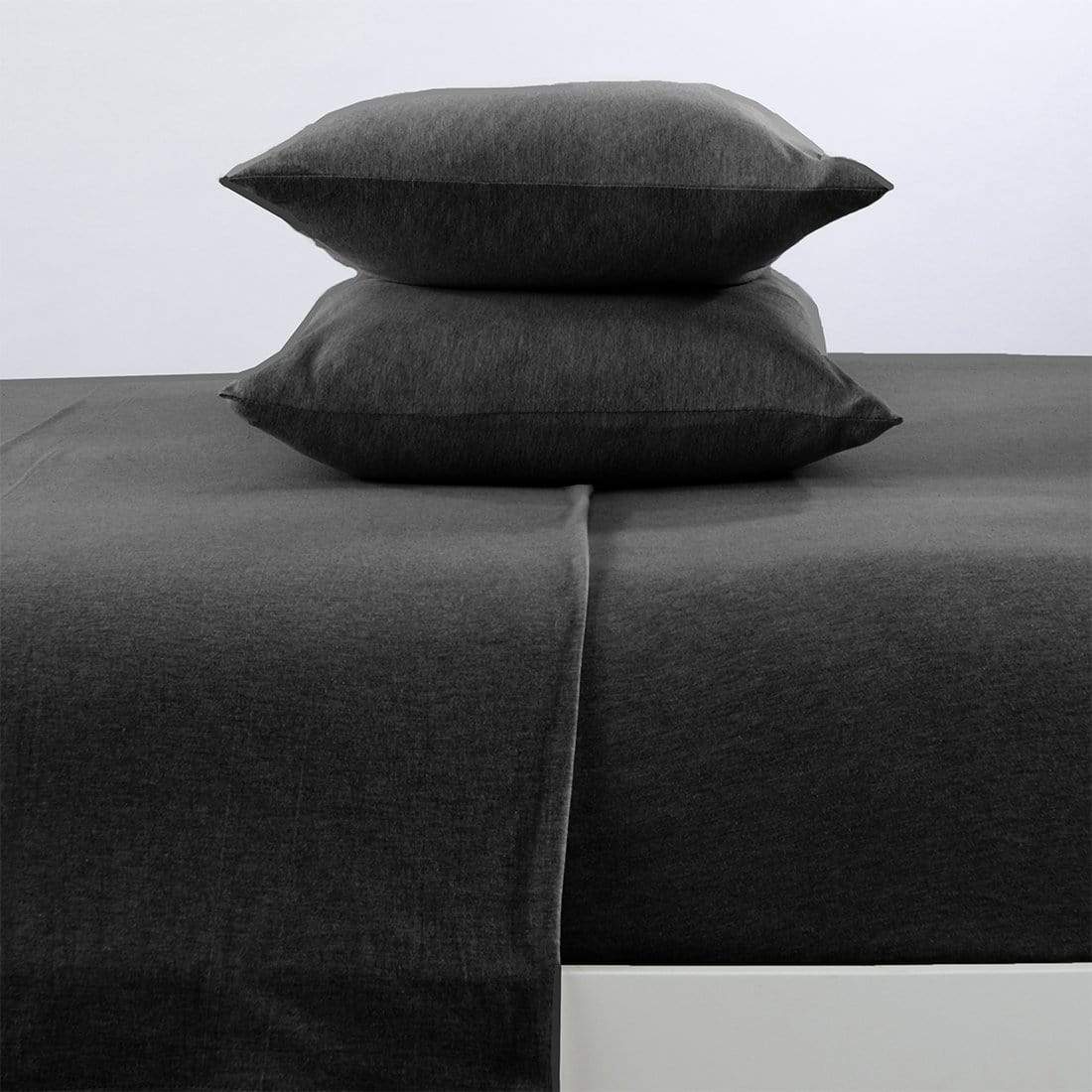 4-Piece Flannel Jersey Sheet - Cozy Flex Collection - Best Buy Furniture