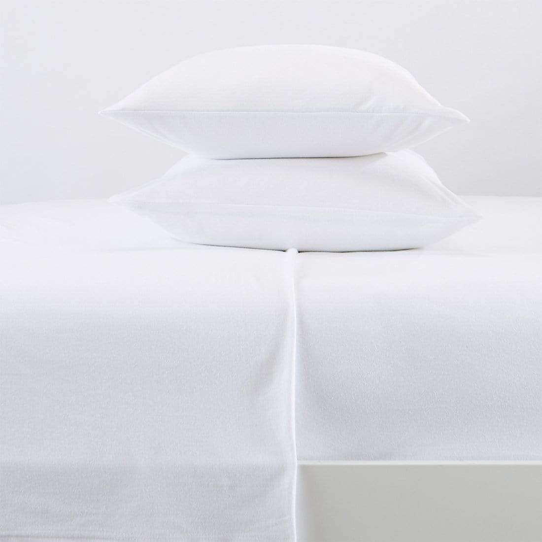 4-Piece Flannel Jersey Sheet - Cozy Flex Collection - Best Buy Furniture