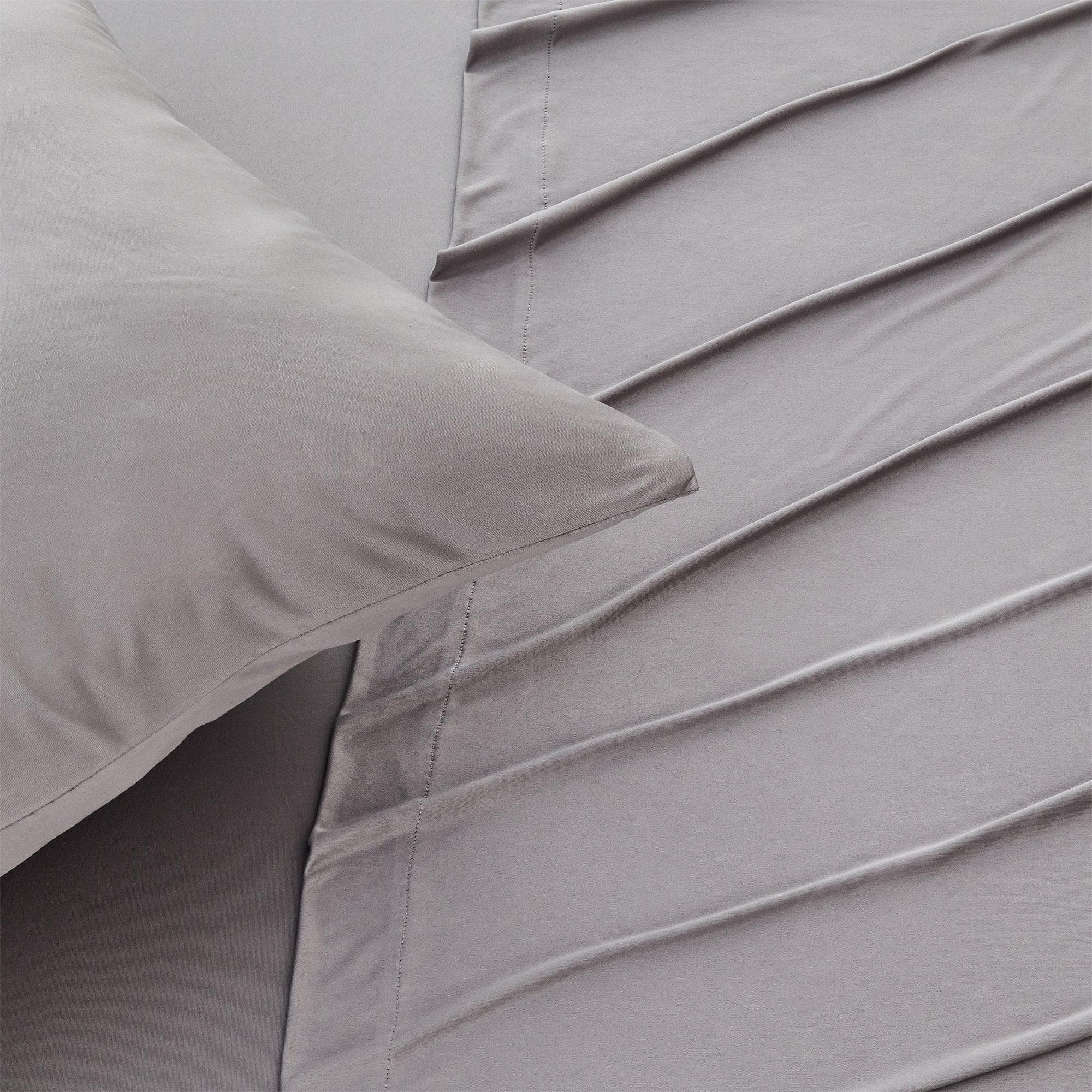 4-Piece Interlock Microfiber Sheet Set - Mackenna Collection - Best Buy Furniture