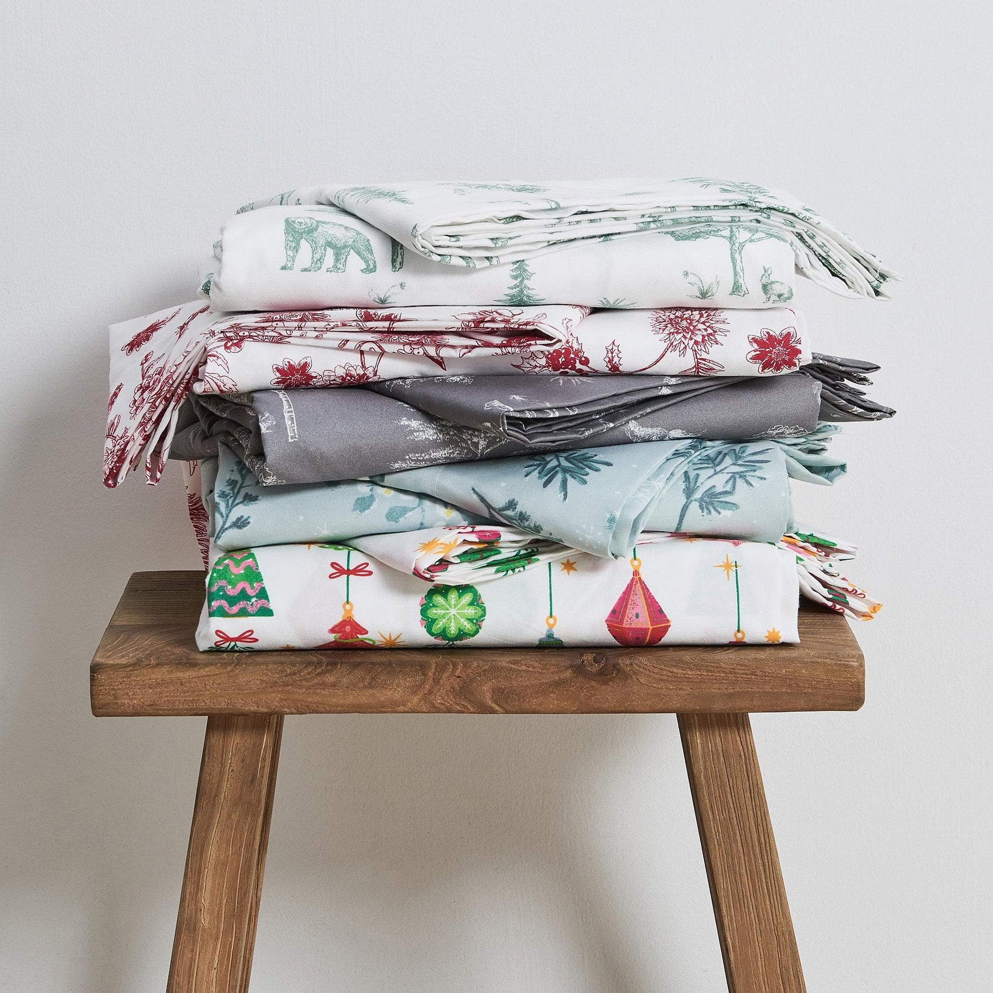 4-Piece Lodge Microfiber Sheet - Mountain Ridge Collection - Best Buy Furniture