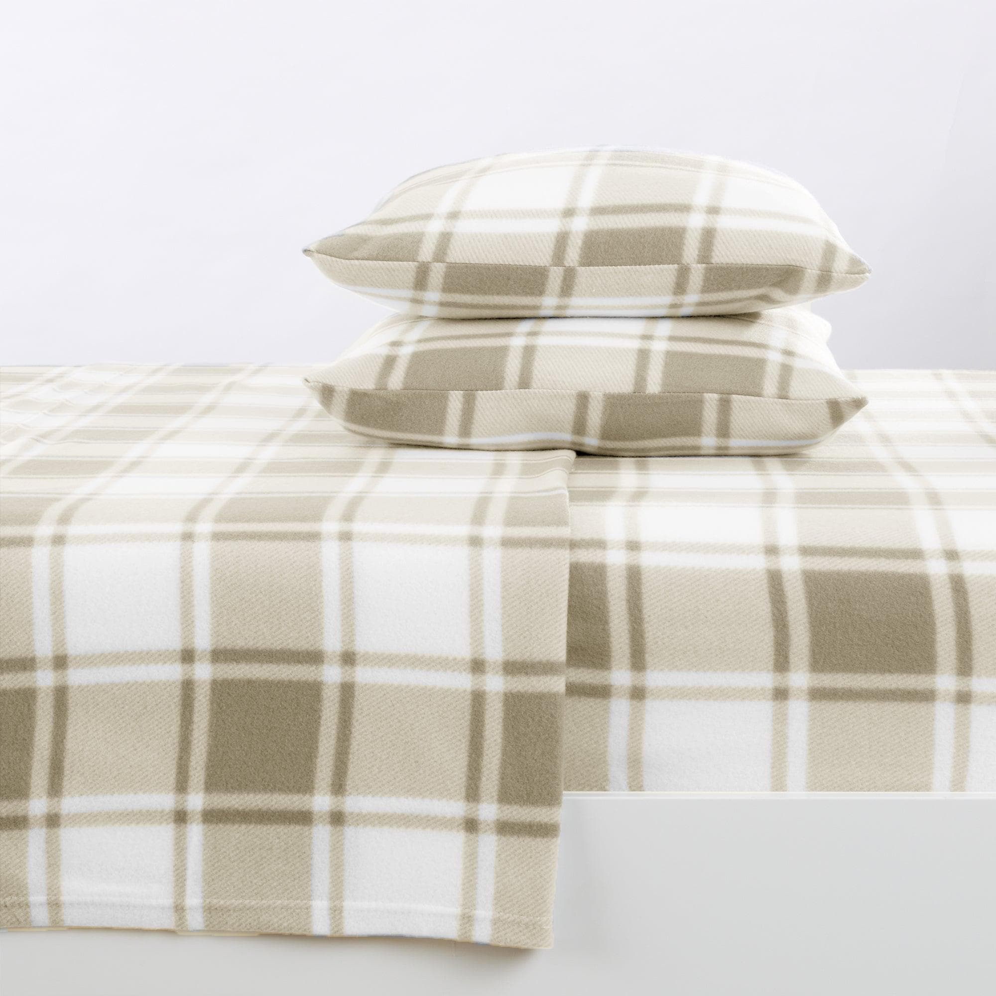 4-Piece Printed Fleece Sheet - Dara Collection - Best Buy Furniture