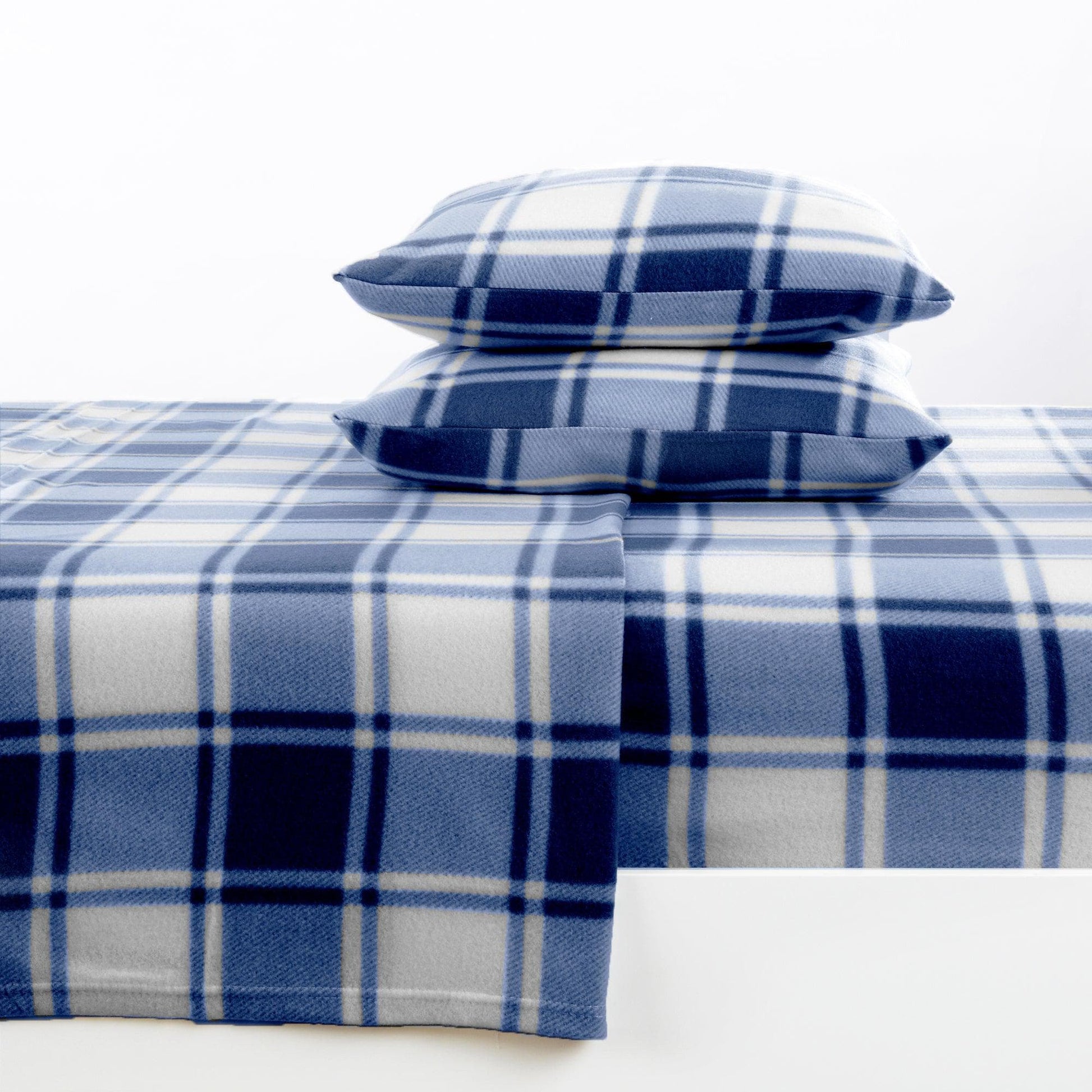 4-Piece Printed Fleece Sheet - Dara Collection - Best Buy Furniture