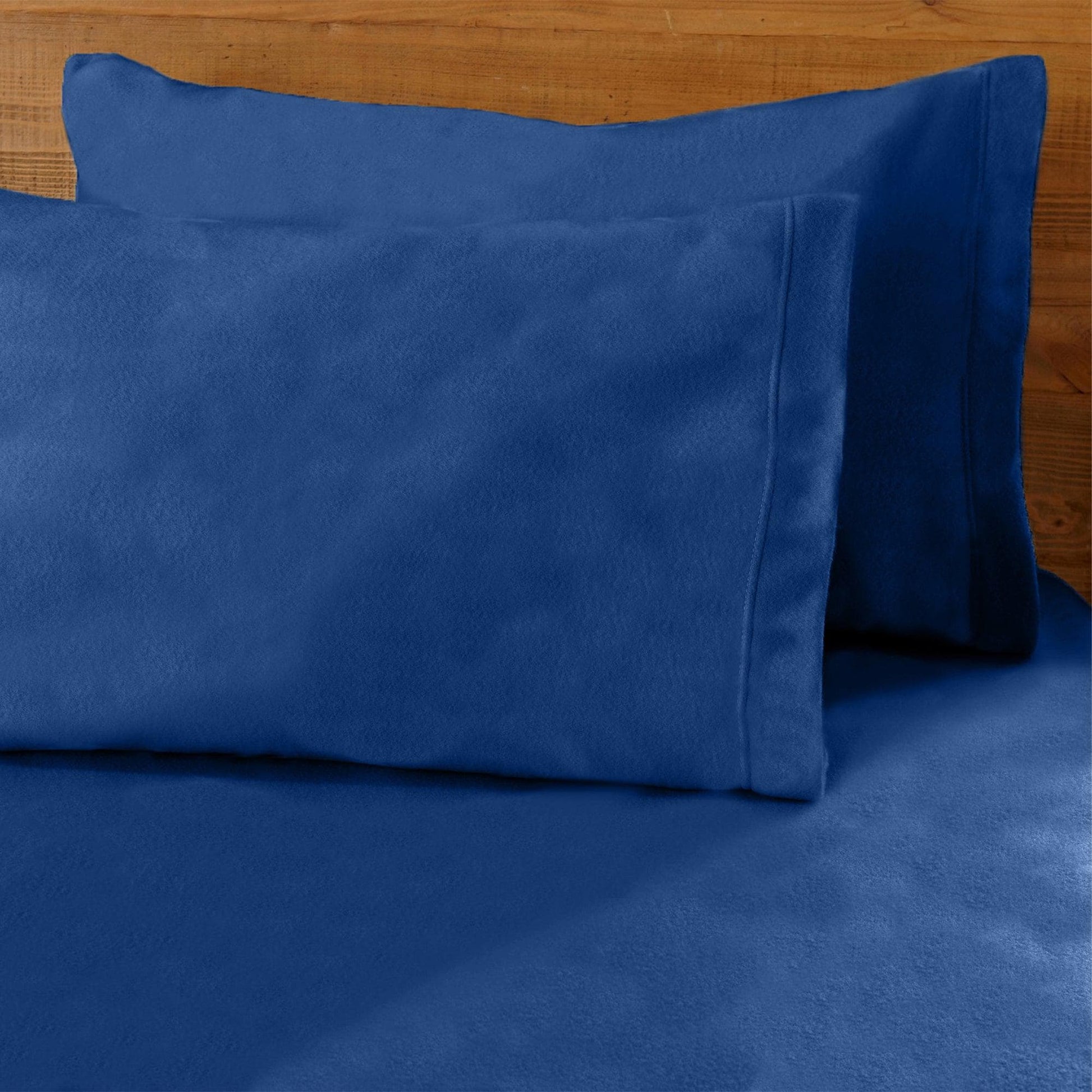 4-Piece Solid Fleece Sheet - Christina Collection - Best Buy Furniture