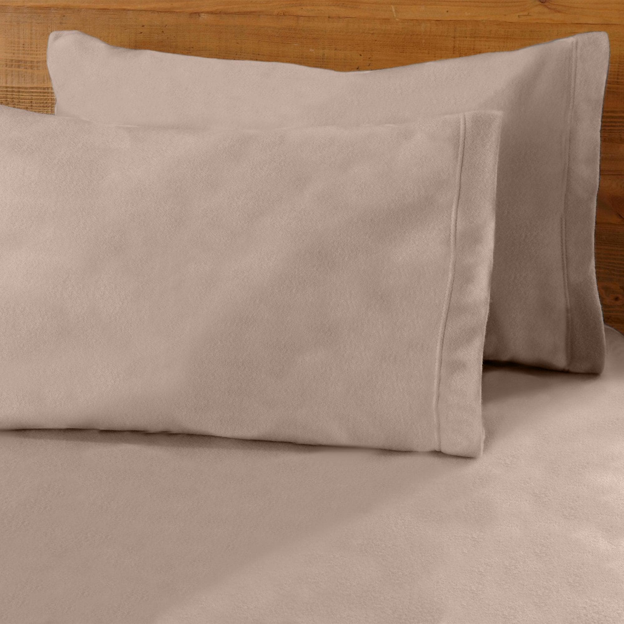 4-Piece Solid Fleece Sheet - Christina Collection - Best Buy Furniture