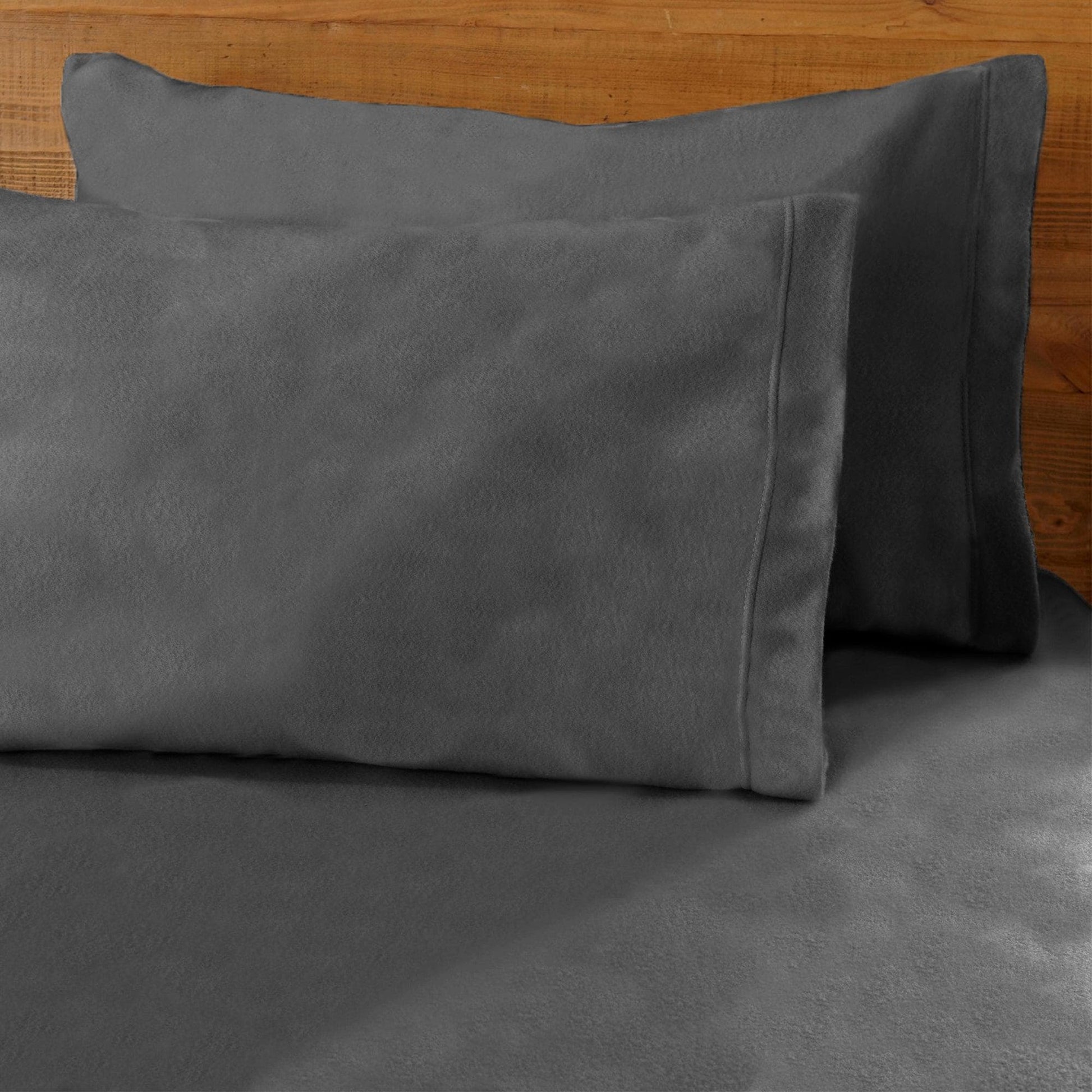 4-Piece Solid Fleece Sheet - Christina Collection - Best Buy Furniture