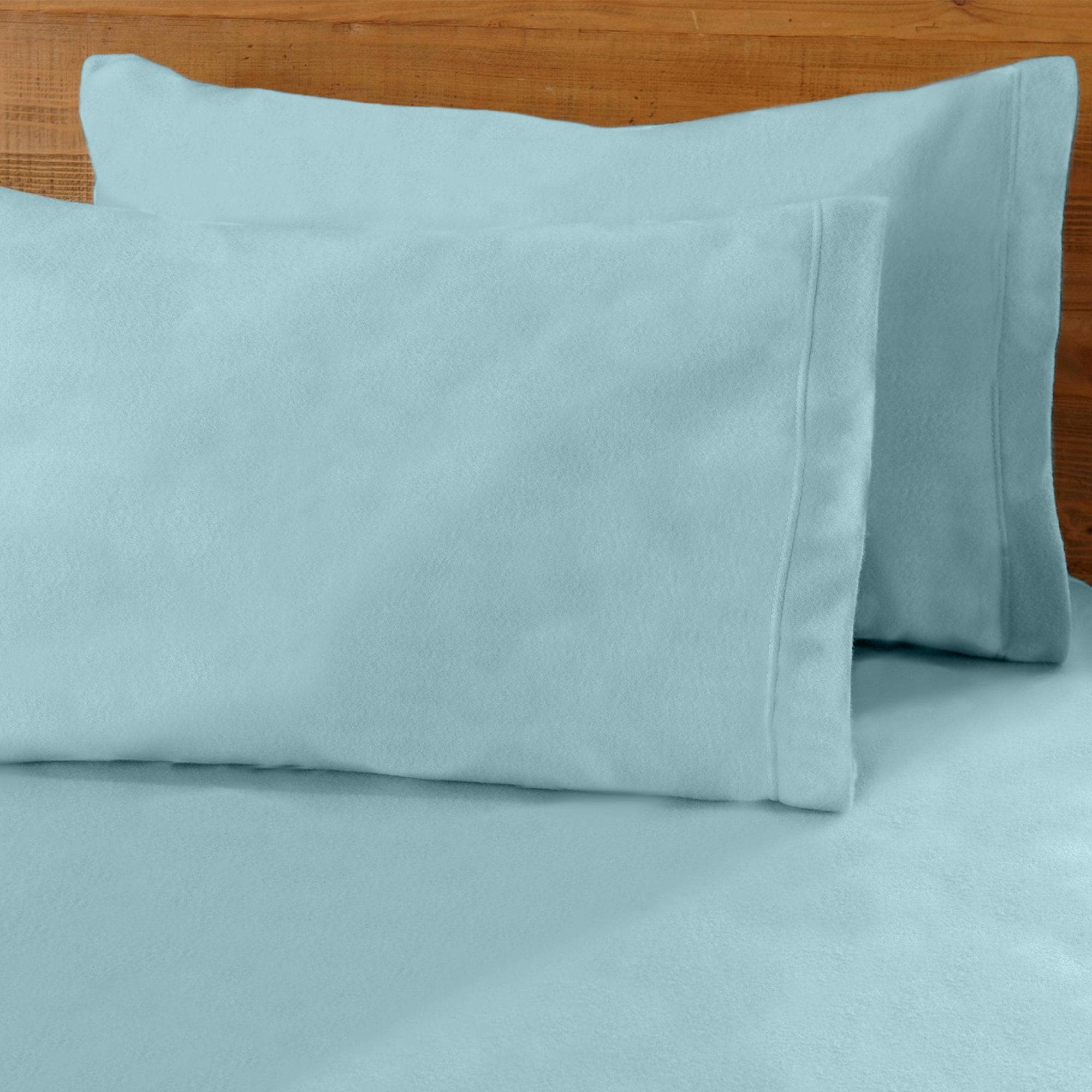 4-Piece Solid Fleece Sheet - Christina Collection - Best Buy Furniture