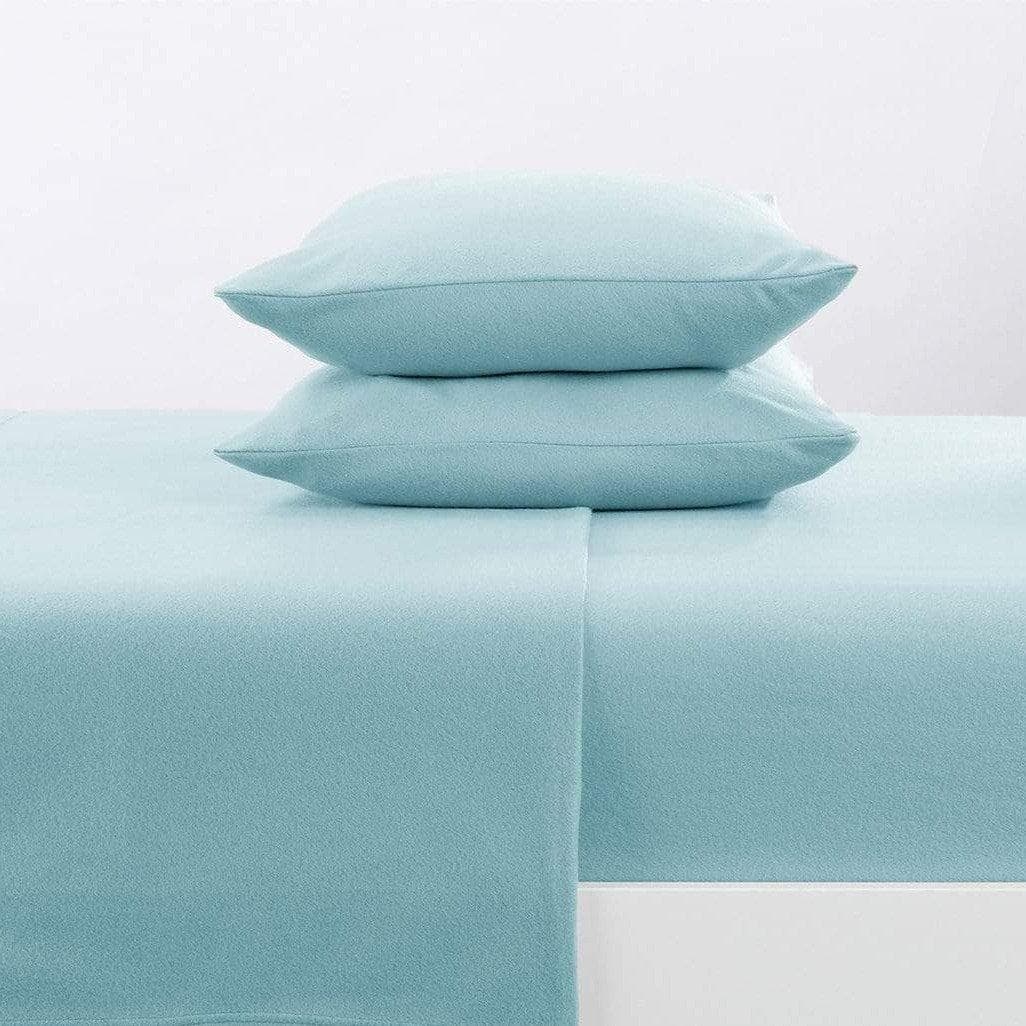 4-Piece Solid Fleece Sheet - Christina Collection - Best Buy Furniture
