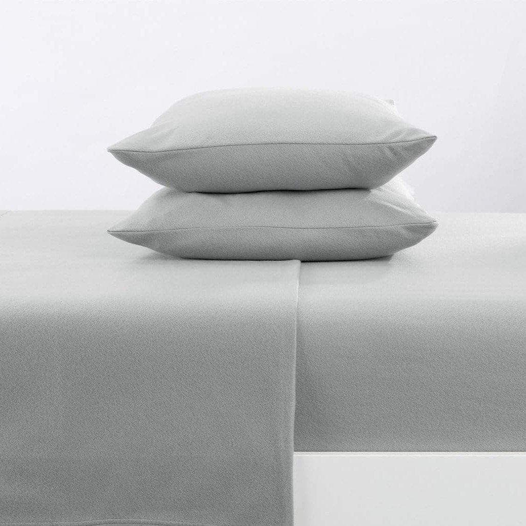 4-Piece Solid Fleece Sheet - Christina Collection - Best Buy Furniture