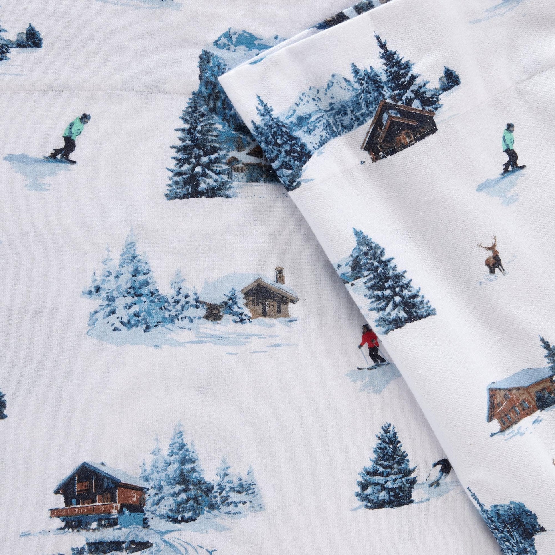 4-Piece Turkish Cotton Flannel Sheet - Lakeview Collection - Best Buy Furniture