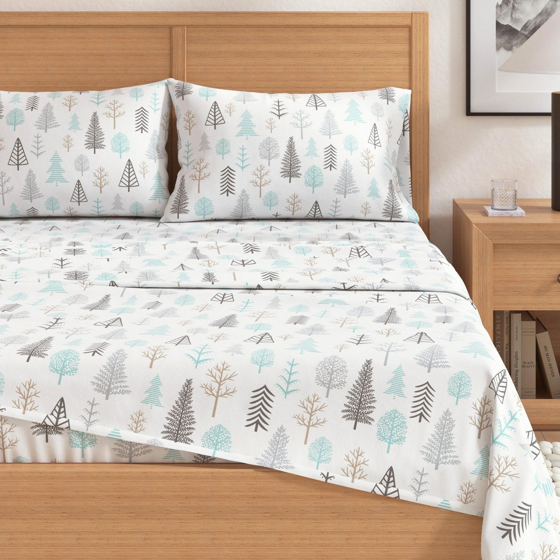 4-Piece Turkish Cotton Flannel Sheet - Lakeview Collection - Best Buy Furniture