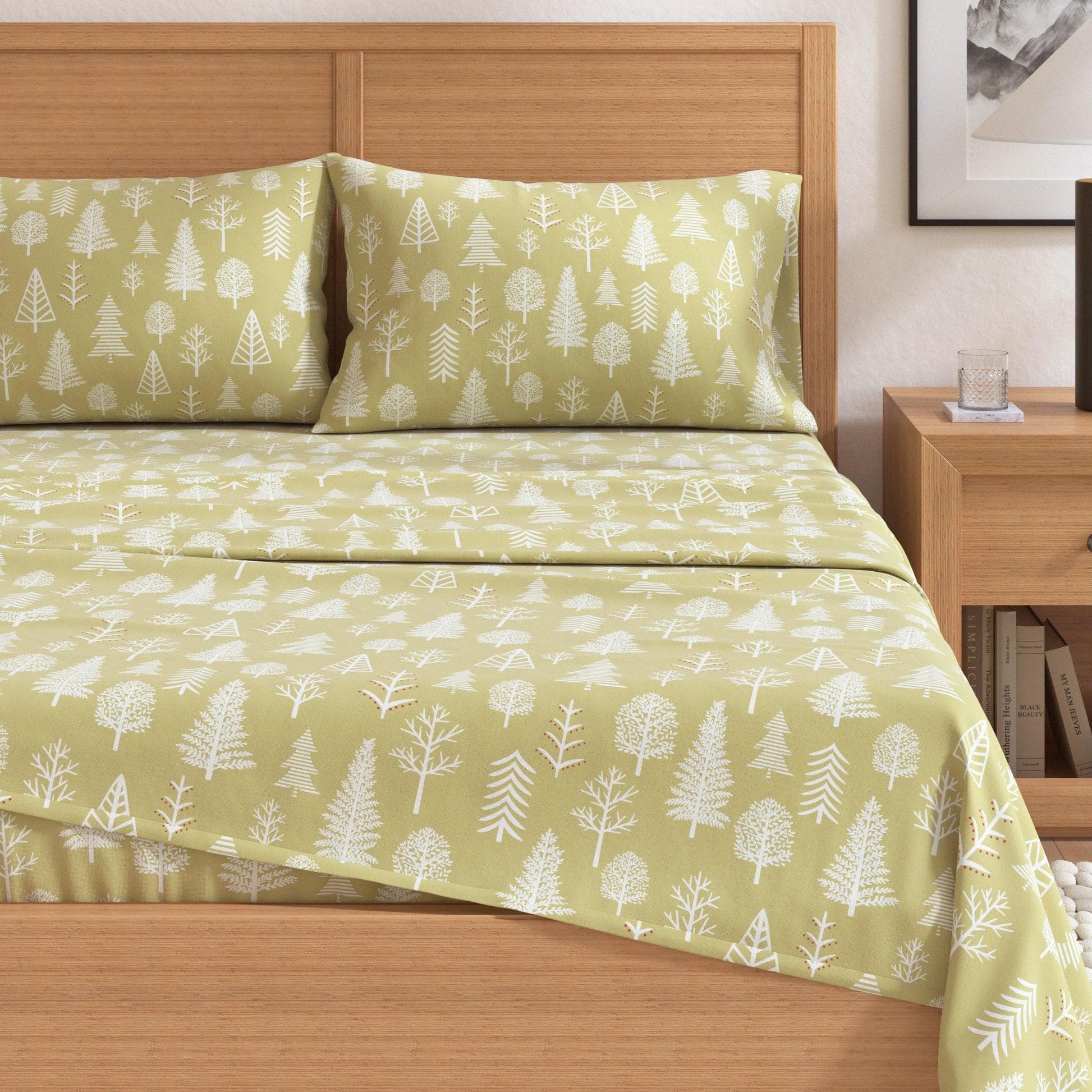 4-Piece Turkish Cotton Flannel Sheet - Lakeview Collection - Best Buy Furniture