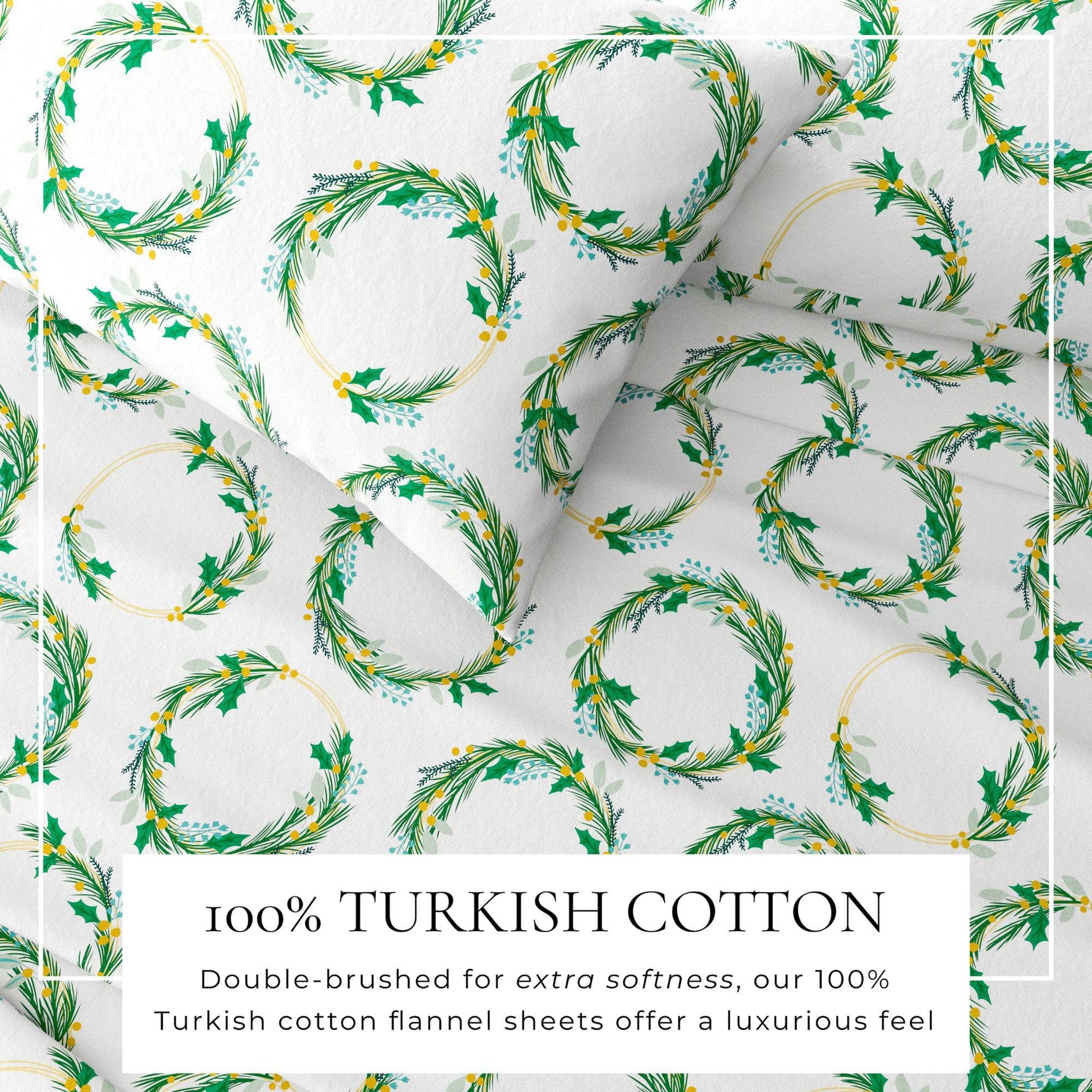 4-Piece Turkish Cotton Flannel Sheet - Lakeview Collection - Best Buy Furniture