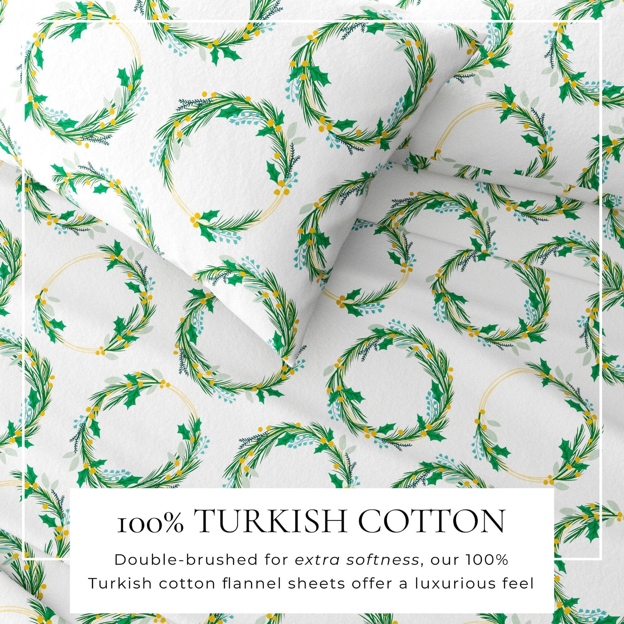 4-Piece Turkish Cotton Flannel Sheet - Lakeview Collection - Best Buy Furniture