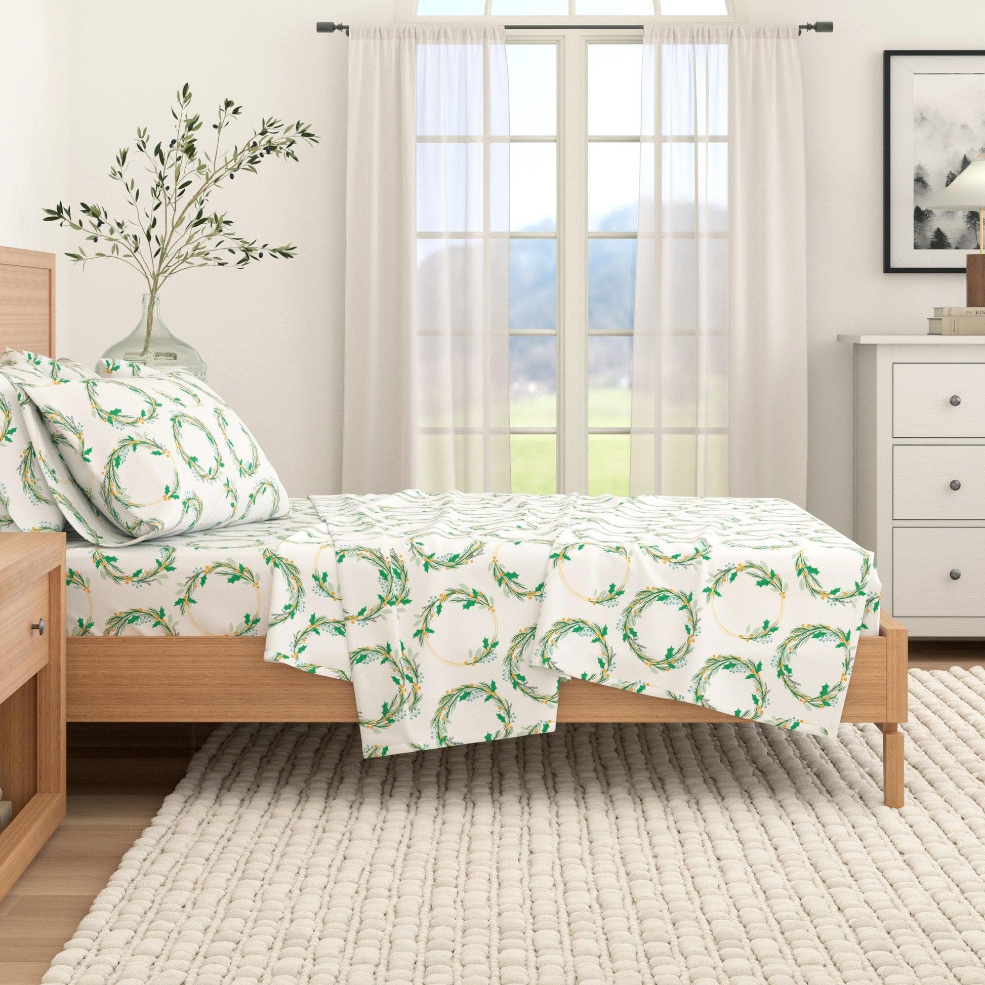 4-Piece Turkish Cotton Flannel Sheet - Lakeview Collection - Best Buy Furniture