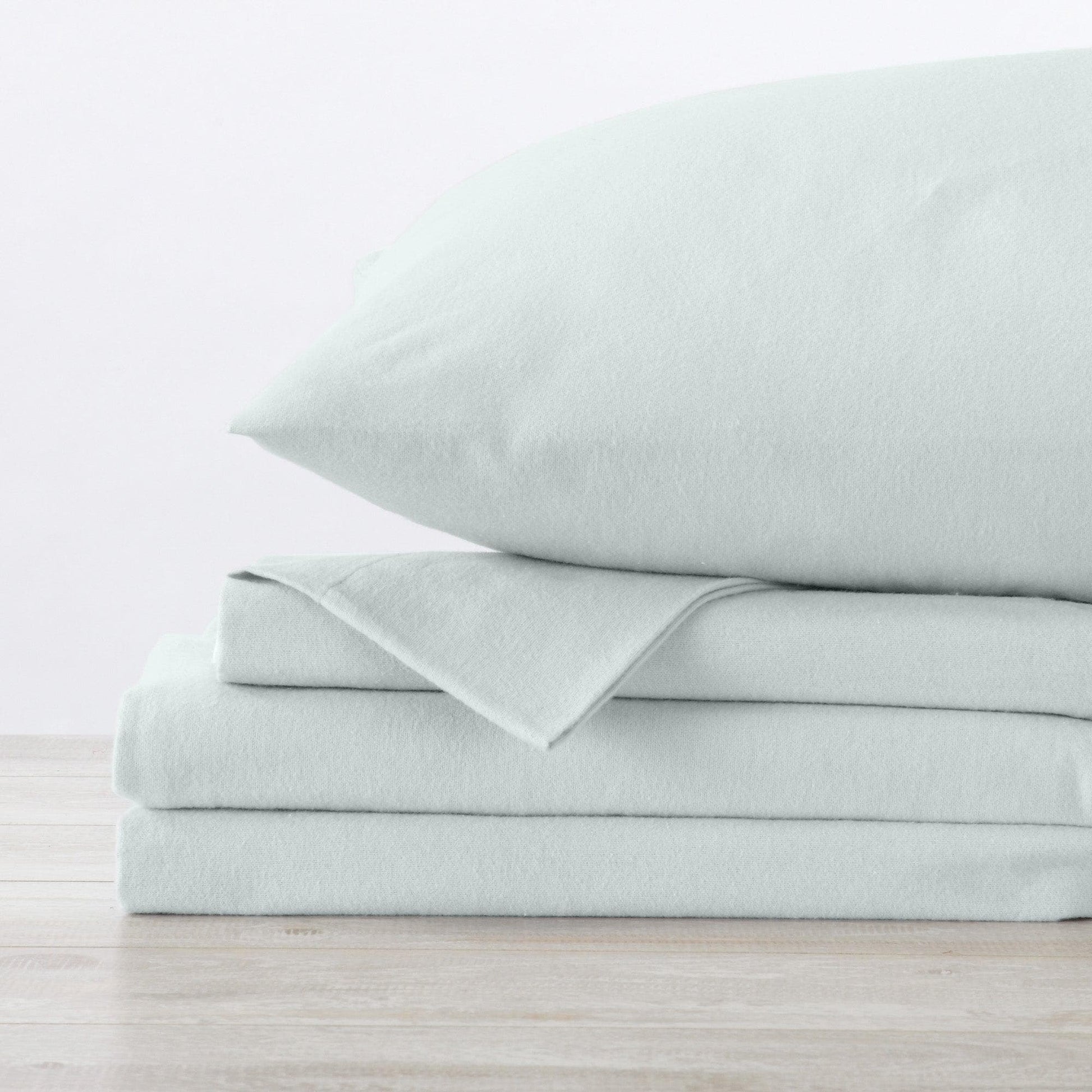 4-Piece Turkish Cotton Flannel Sheet - Raye Collection - Best Buy Furniture