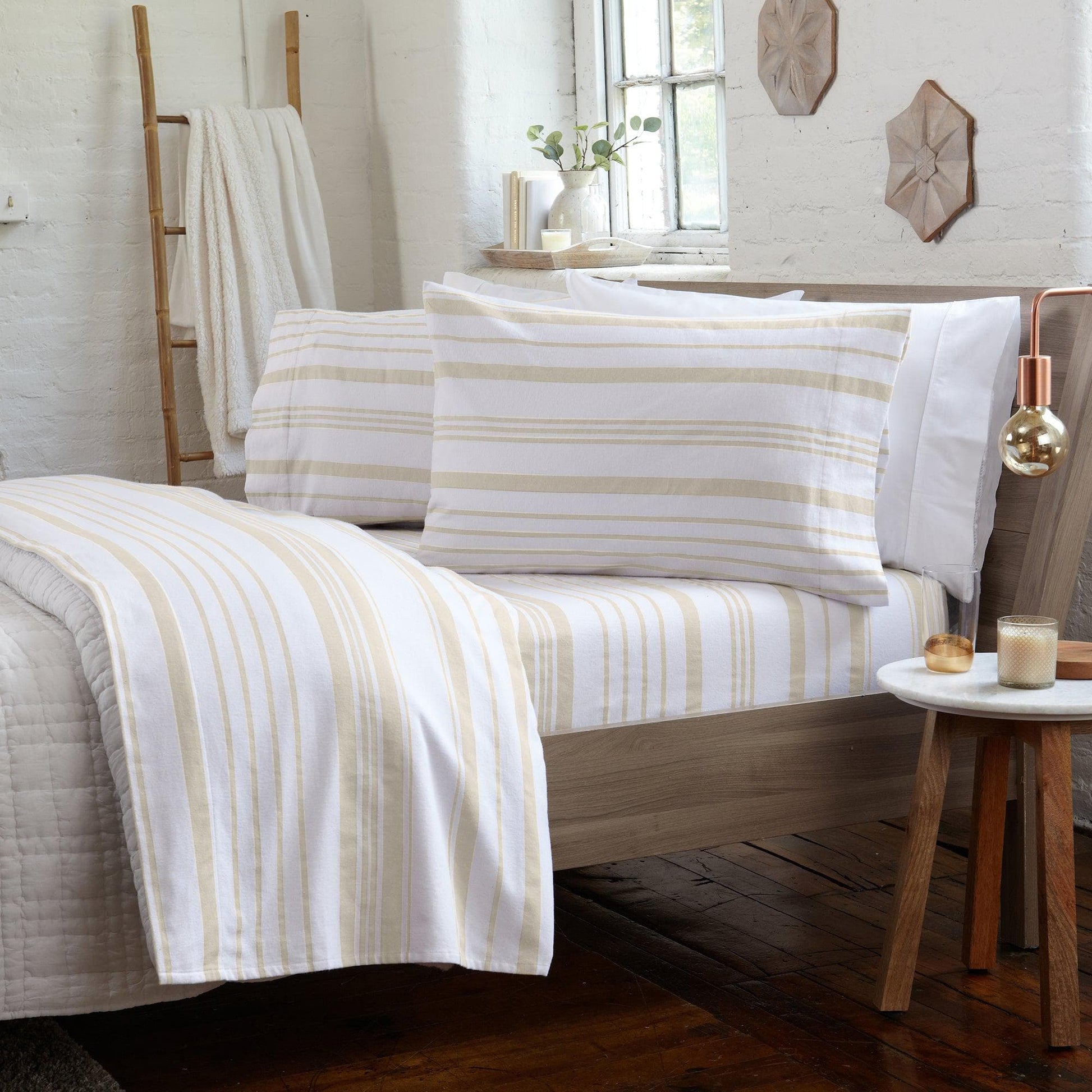 4-Piece Turkish Cotton Flannel Sheet - Raye Collection - Best Buy Furniture